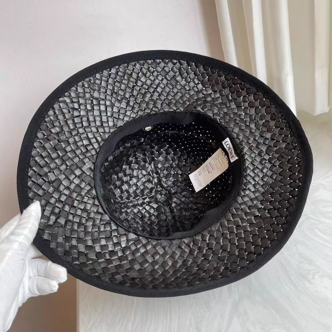 Loewe LOEWE Beach Woven Straw Hat New AK707 Size ONE SIZE - 5 Thumbnail