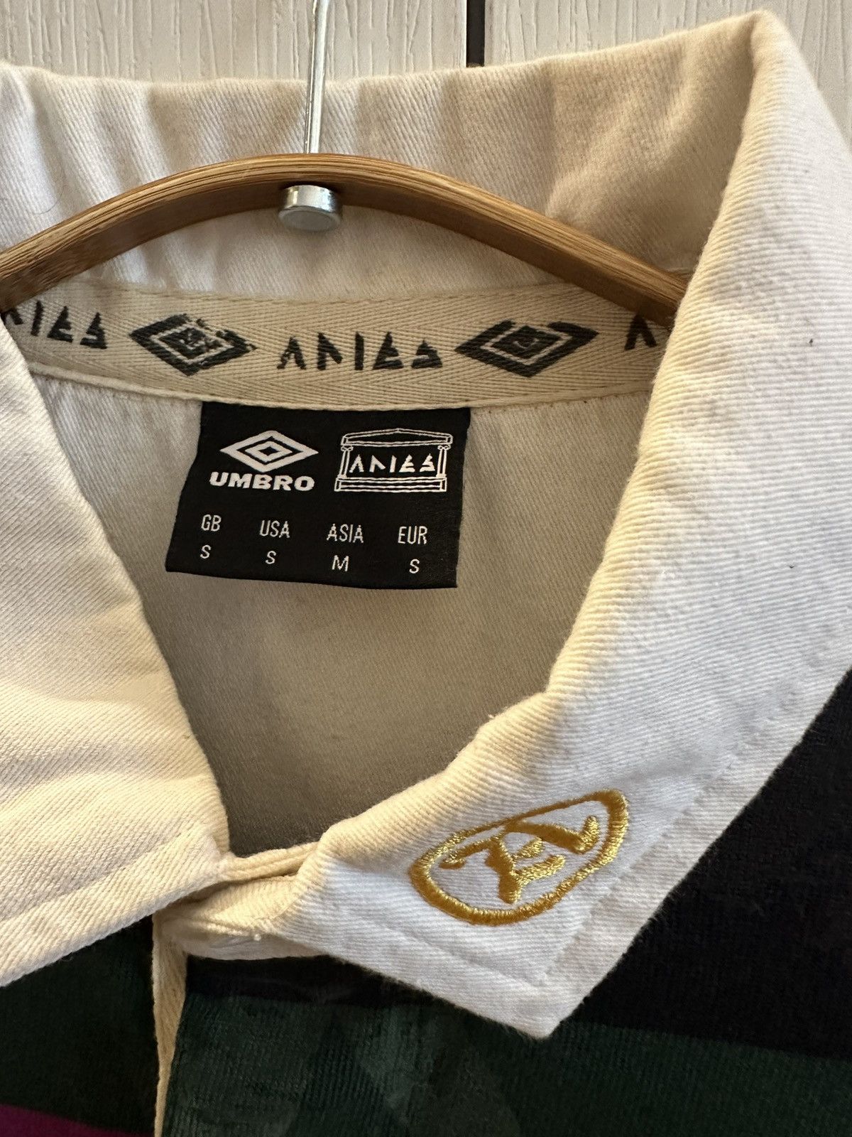 Aries × Umbro Aries Arise X Umbro Polo Rugby Shirt Size US S / EU 44-46 / 1 - 4 Thumbnail