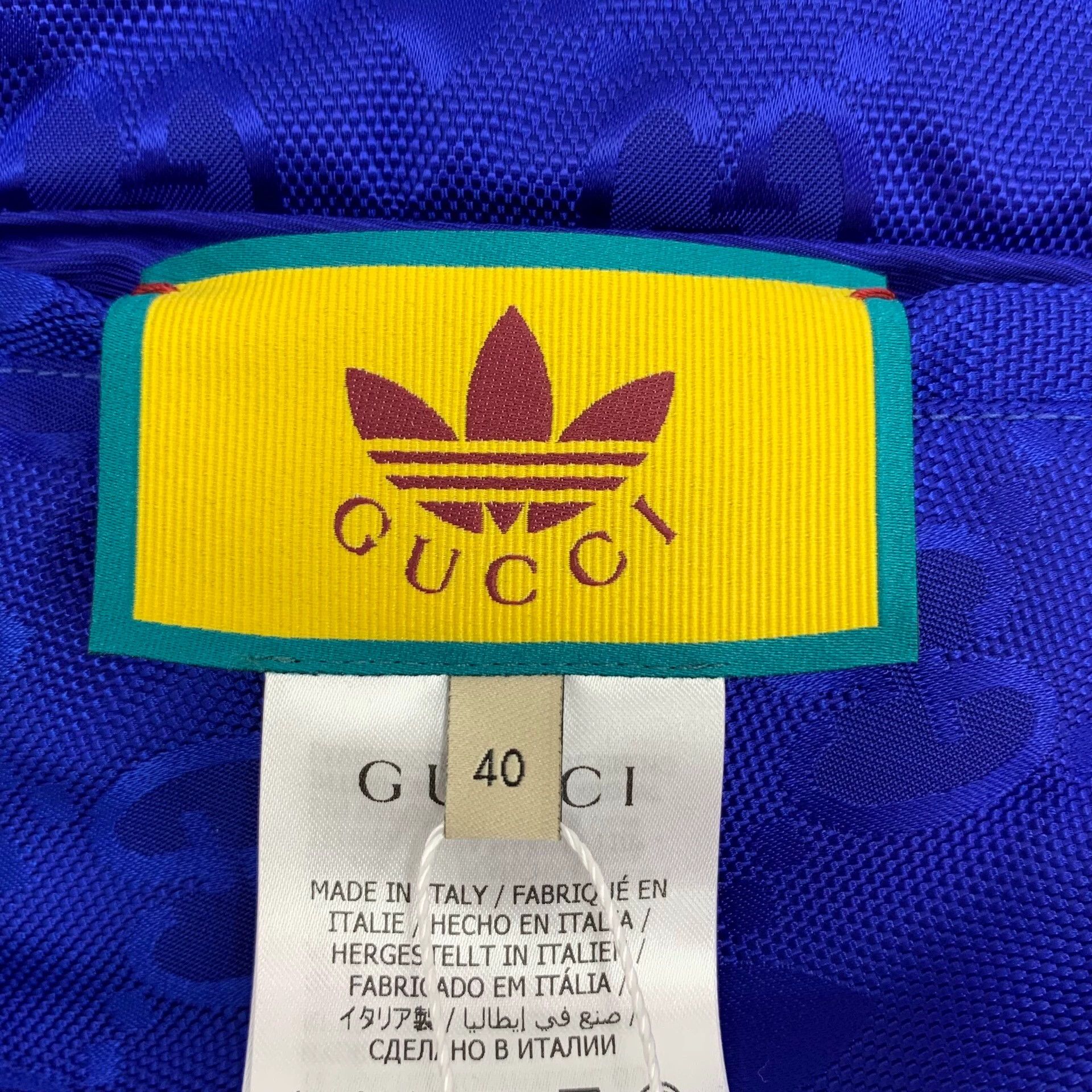 Gucci KM0520 Gucci x Adidas long-sleeved reversible jacket Size M / US 6-8 / IT 42-44 - 8 Thumbnail