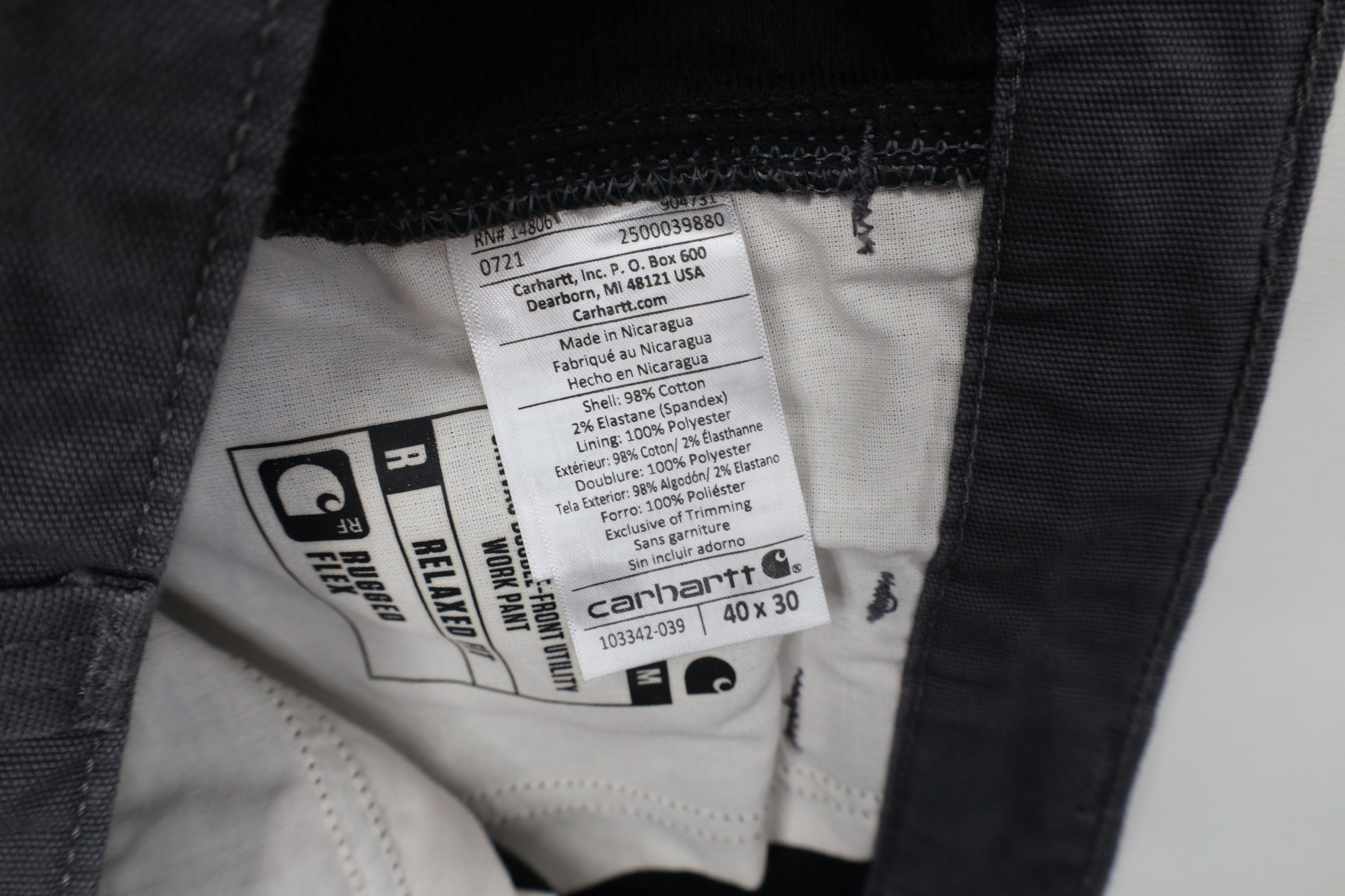 Carhartt Vintage Y2K Carhartt Relaxed Fit Double Front Utility Pants Size US 40 / EU 56 - 10 Thumbnail
