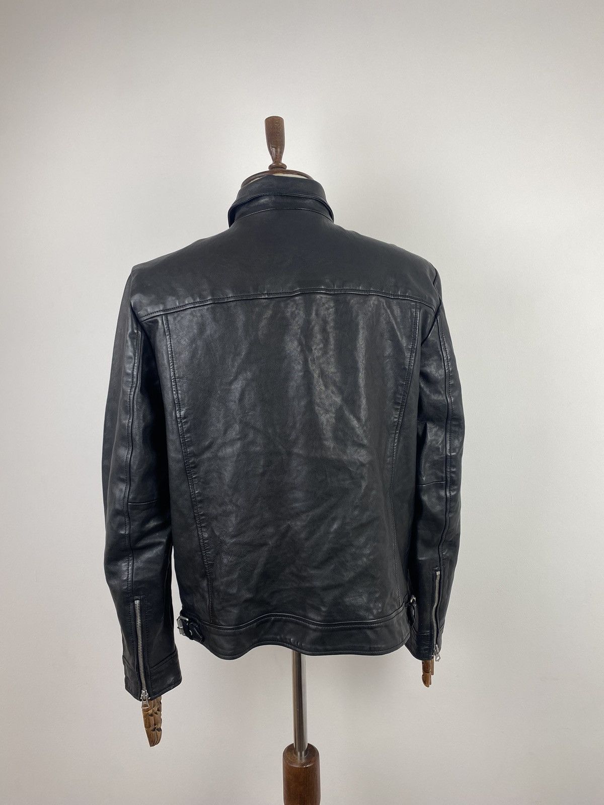Superdry Men’s SuperDry Indie Coach Leather Jacket size XXL Size US XXL / EU 58 / 5 - 6 Thumbnail