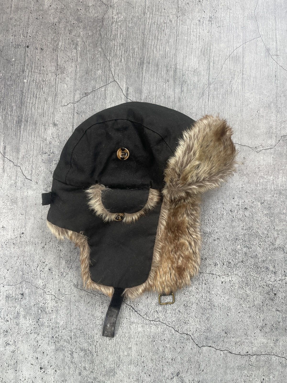 Hysteric Glamour × Japanese Brand × Vintage Amazing Faux Fur Y2K Ushanka Hat (Trapper Hat) Size ONE SIZE - 1 Thumbnail