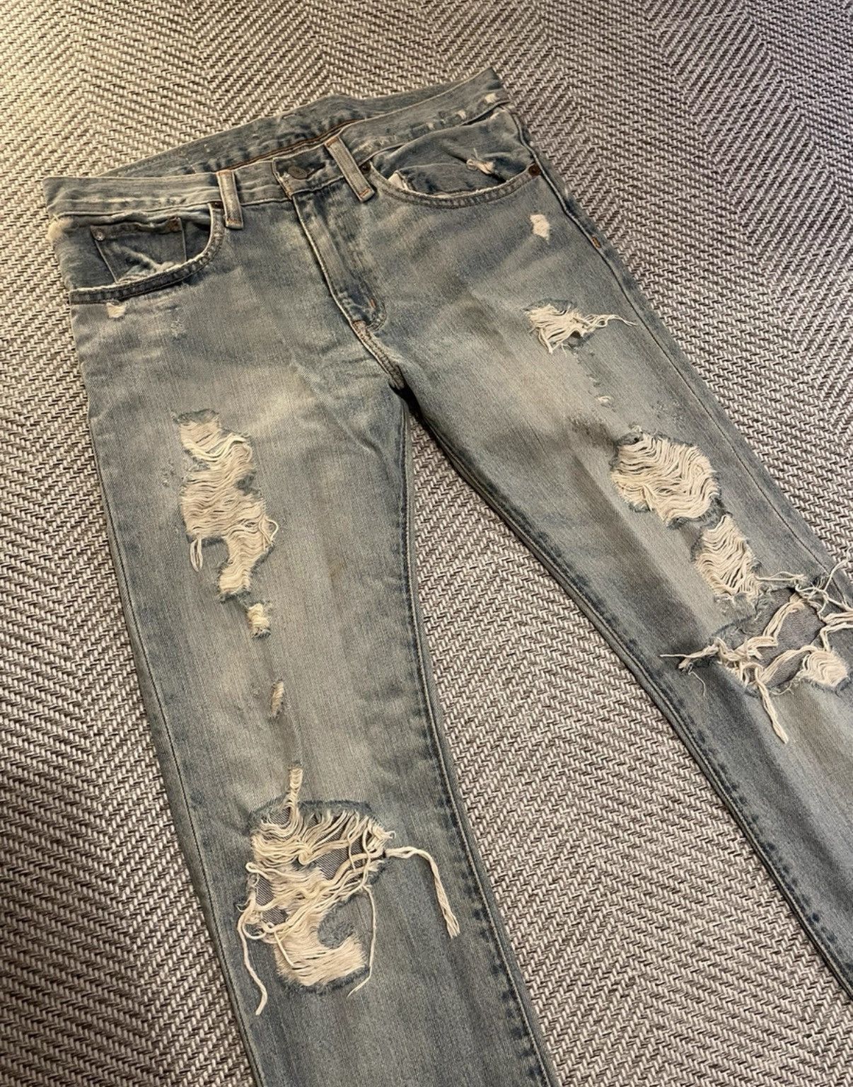 Denim & Supply Ralph Lauren Ralph Lauren Denim & Supply Distressed Ripped Jeans K24 Size US 34 / EU 50 - 2 Thumbnail