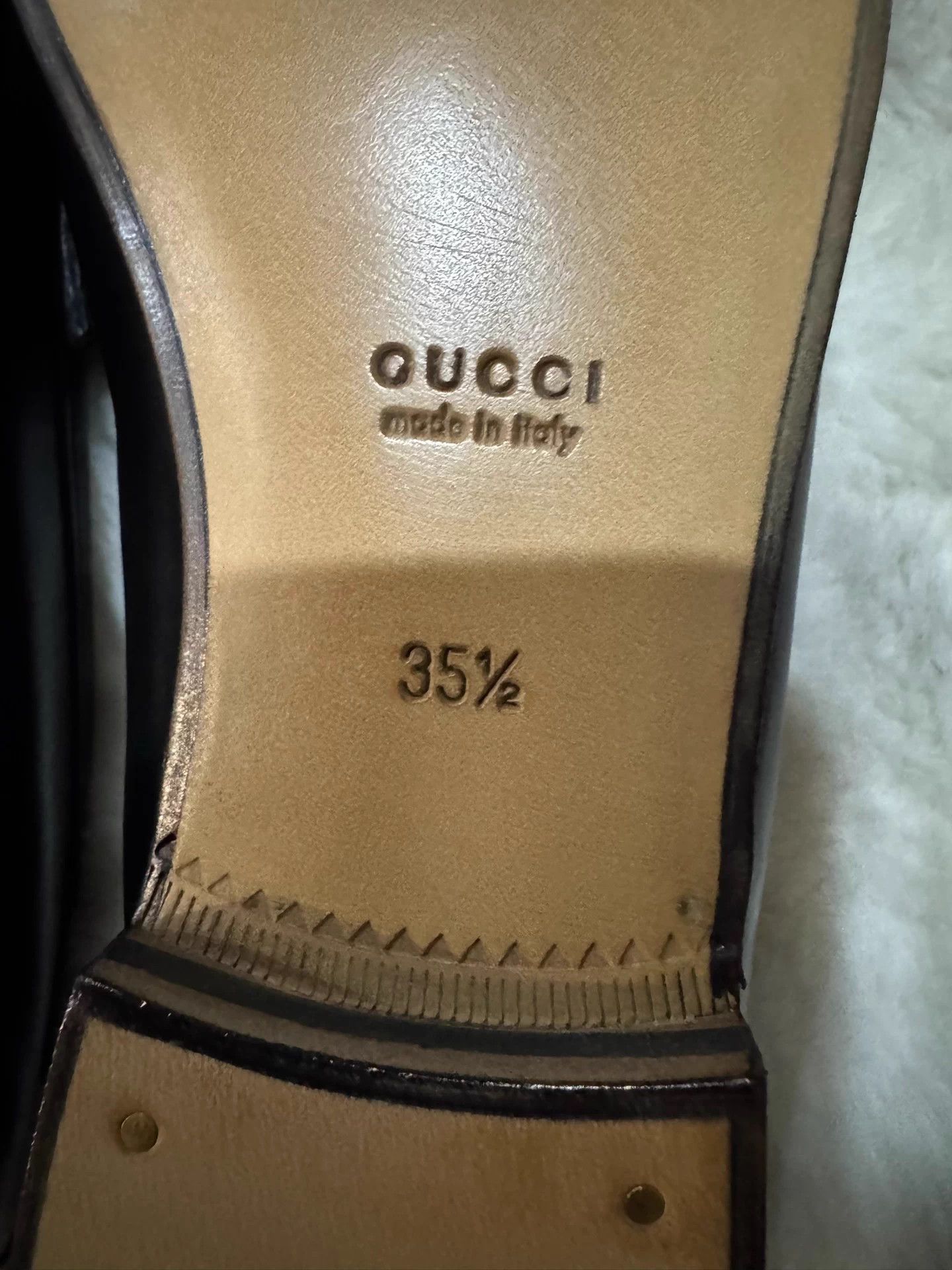 Gucci Gucci Horsebit Loafer 35.5 New Box Dust Bag Size US 8 / IT 38 - 6 Thumbnail