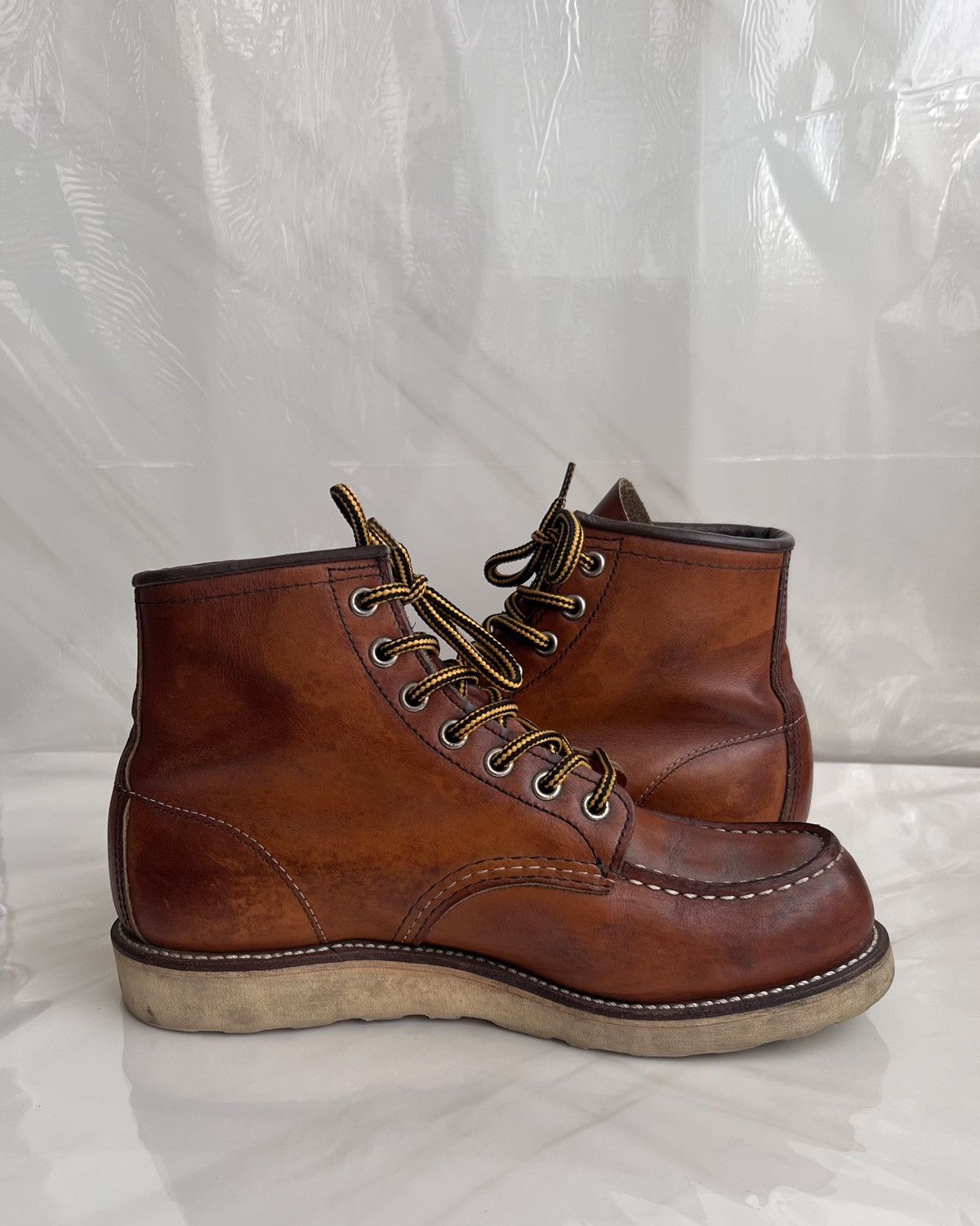 Red Wing Red wing #875 classic moc toe brown leather boot size 7 D Size US 7 / EU 40 - 6 Thumbnail