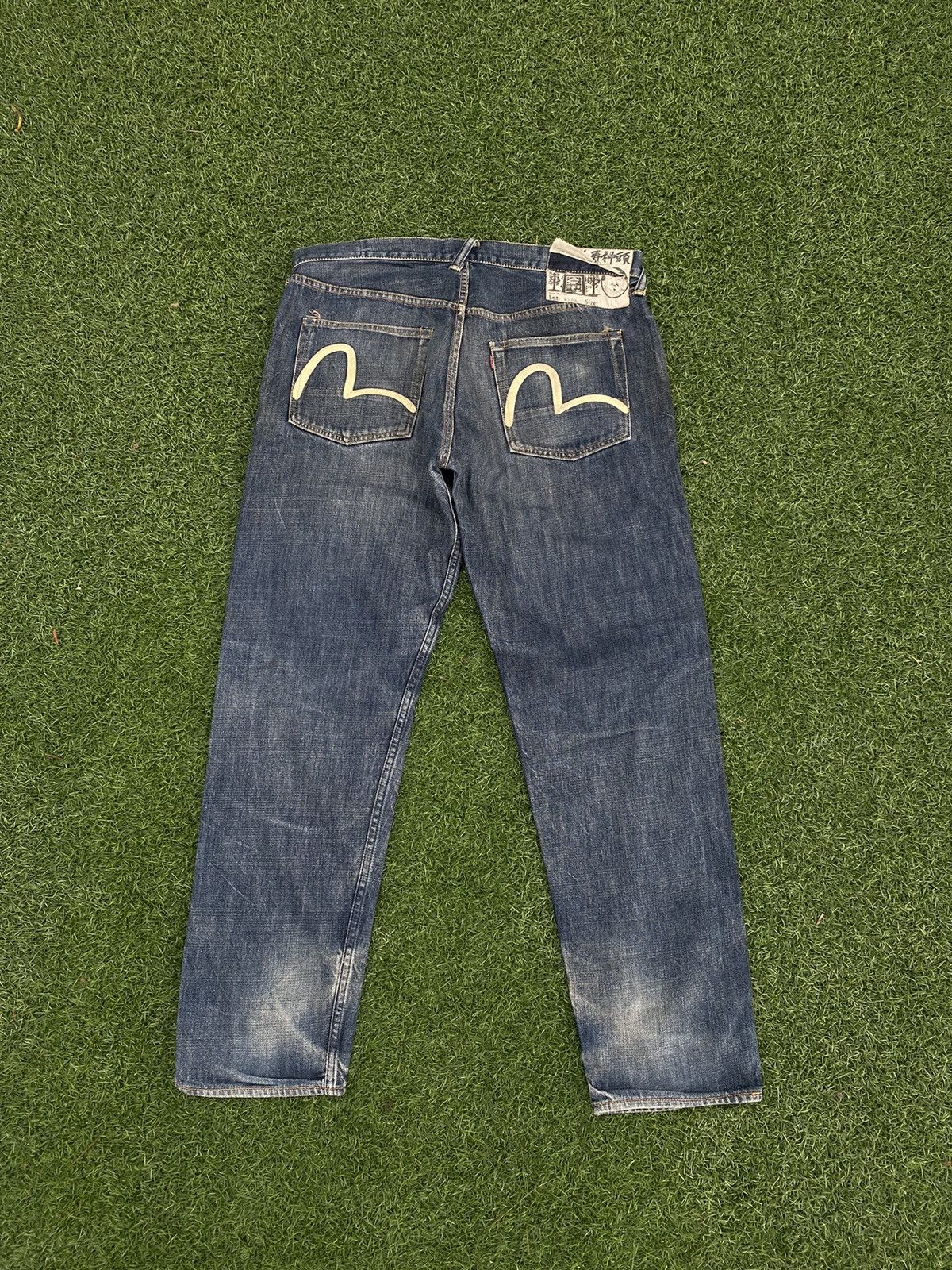 image of Evisu New Genes Jeans Made In Japan in Denim, Men's (Size 38)