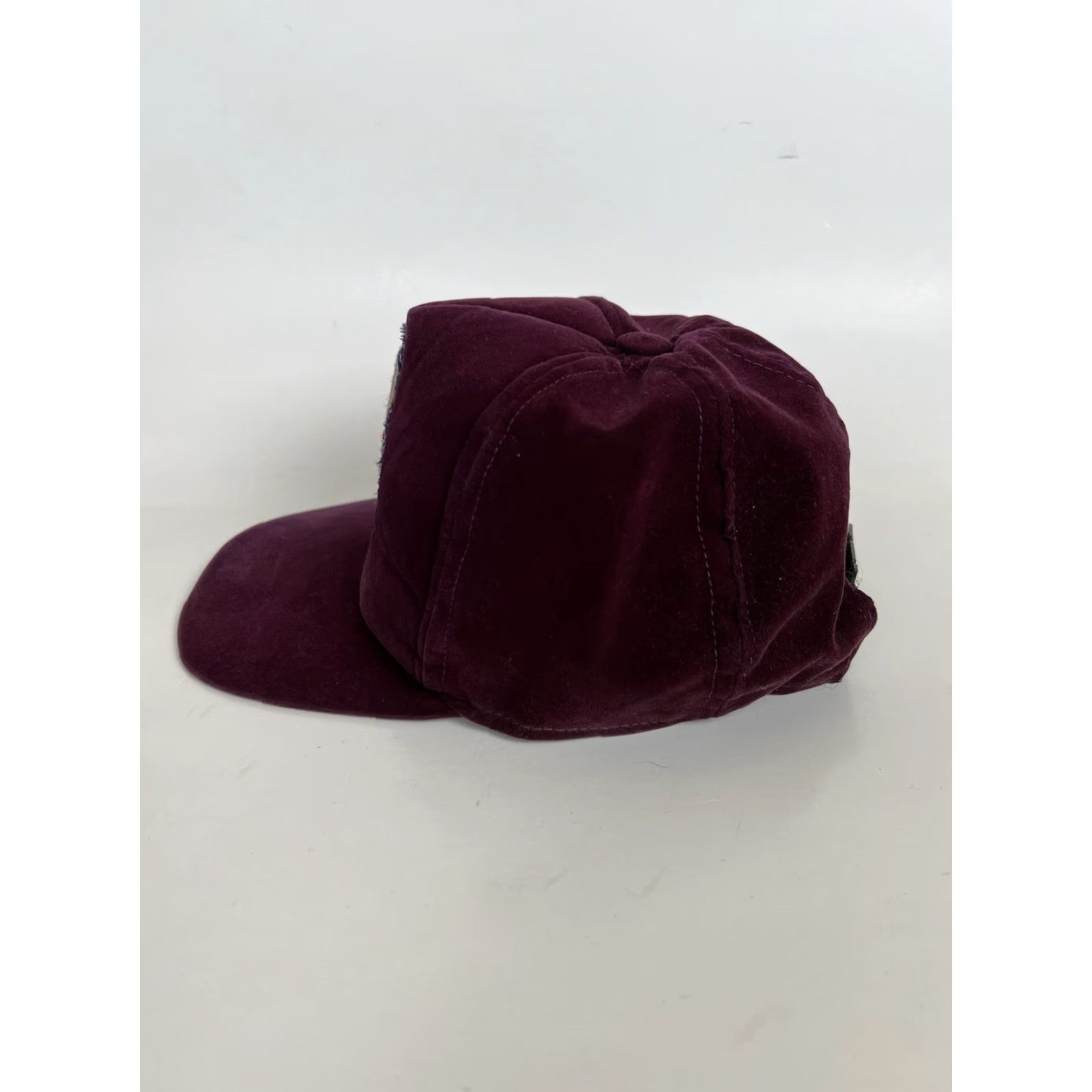 Velour VINTAGE US Army Geronimo 501 Apaches Patch Snapback Hat Cap Red Velour 80s Military Adjustable Men One Size Red 80s Vintage Cap Snap-Back Hats Size ONE SIZE - 4 Thumbnail