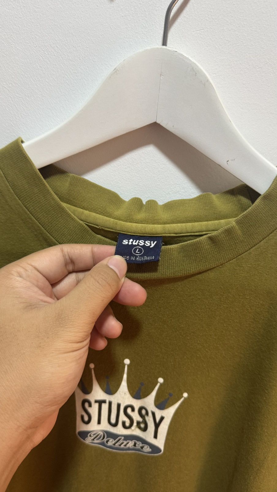 Stussy Vintage Stussy Deluxe Crown Single Stitch Size US L / EU 52-54 / 3 - 4 Thumbnail