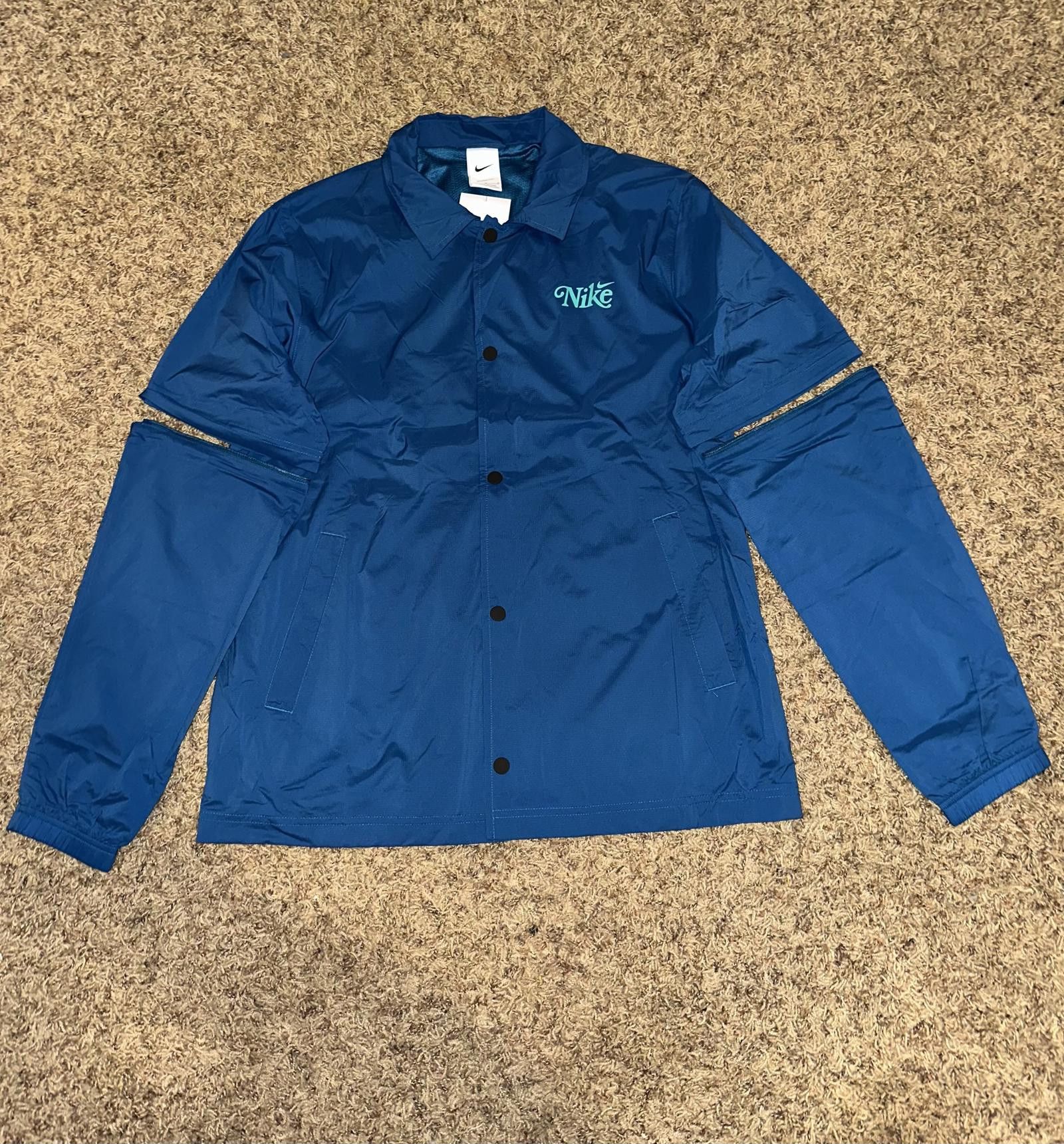 Nike Nike Mens STORM-FIT ConvertibleGreen Teal Golf Jacket Size US M / EU 48-50 / 2 - 3 Thumbnail