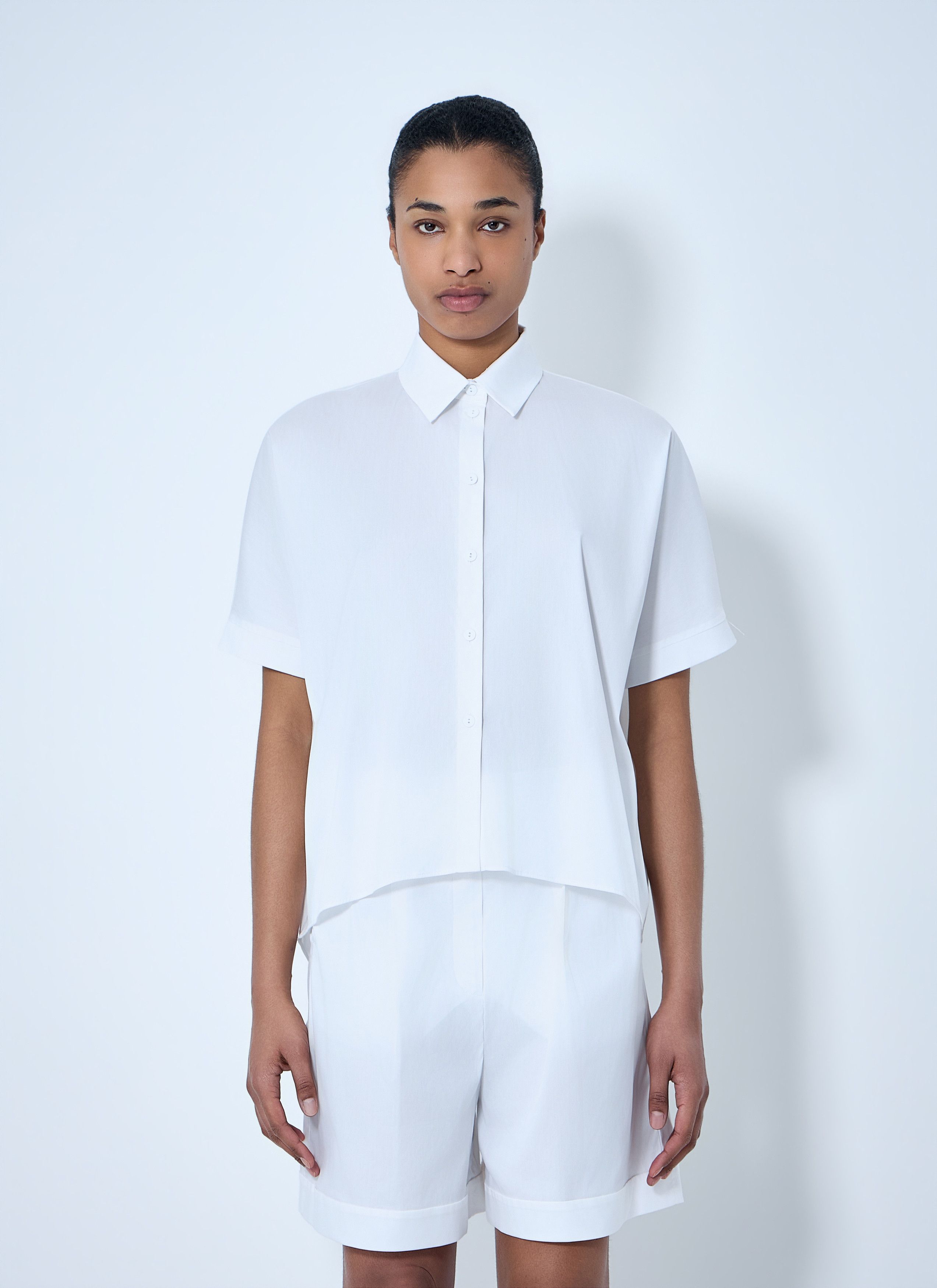 Max Mara Cotton Poplin Shirt Size M / US 6-8 / IT 42-44 - 1 Thumbnail