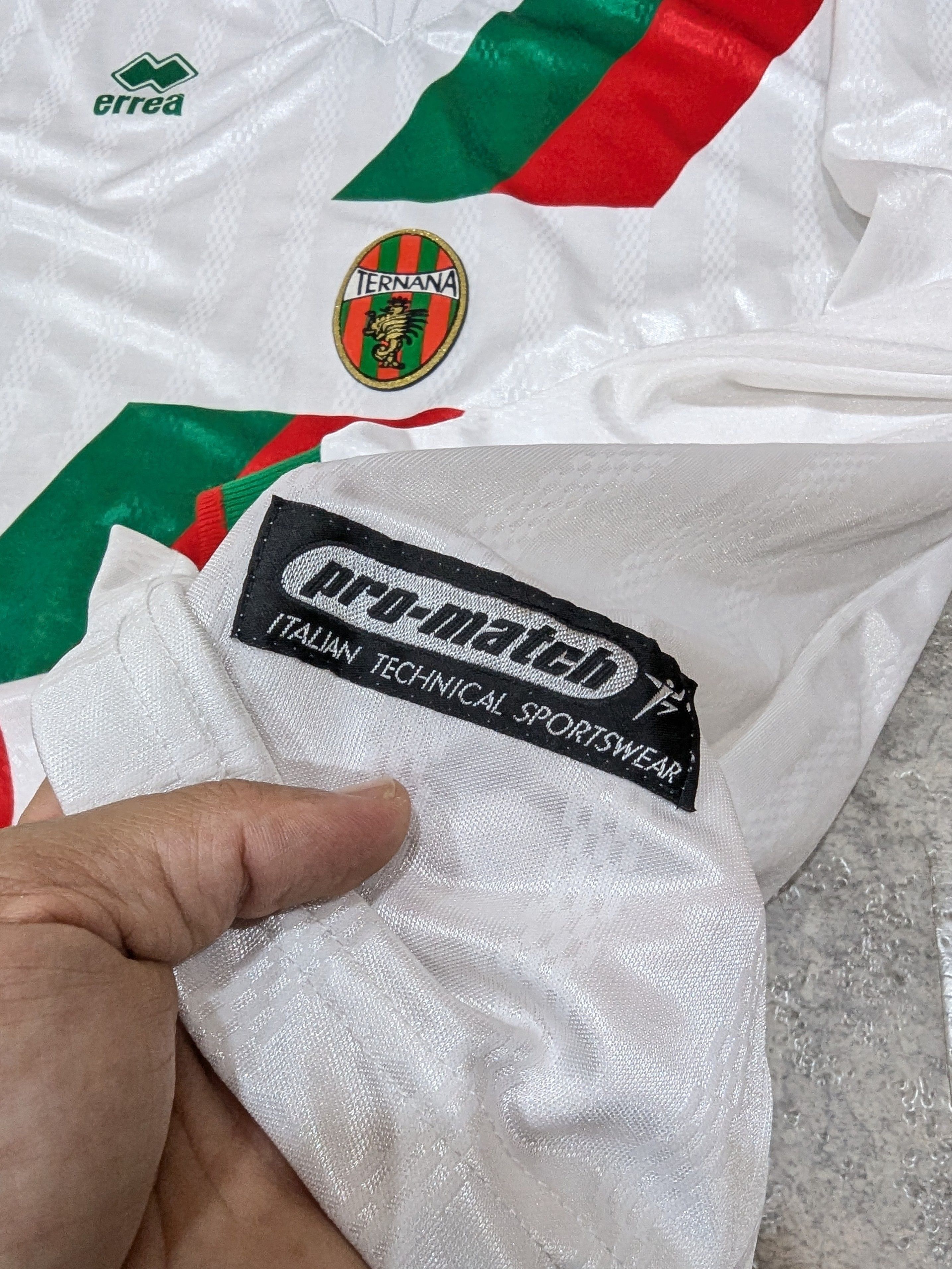 Errea Ternana Calcio away 01/02 Size US L / EU 52-54 / 3 - 6 Thumbnail
