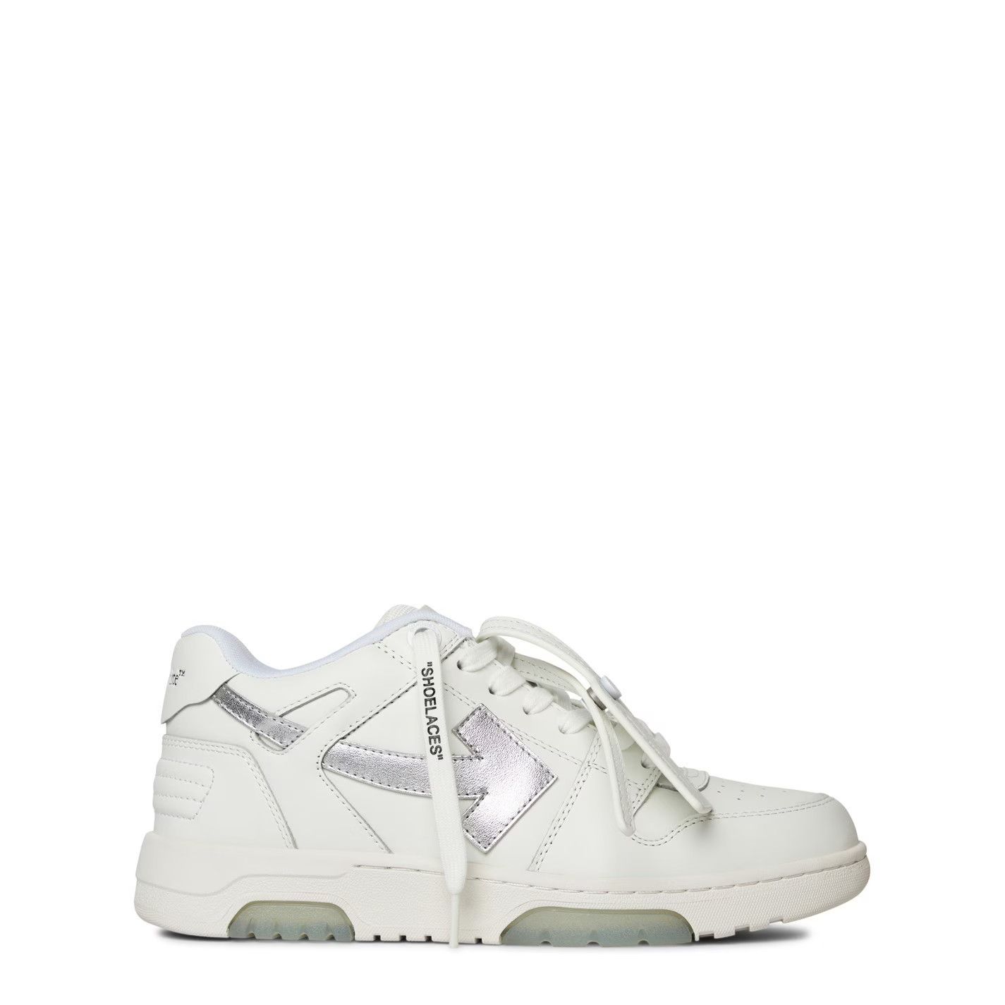 Off-White o1g2r1mq1224 Office Trainers in White & Silver Size US 6 / IT 36 - 1 Thumbnail