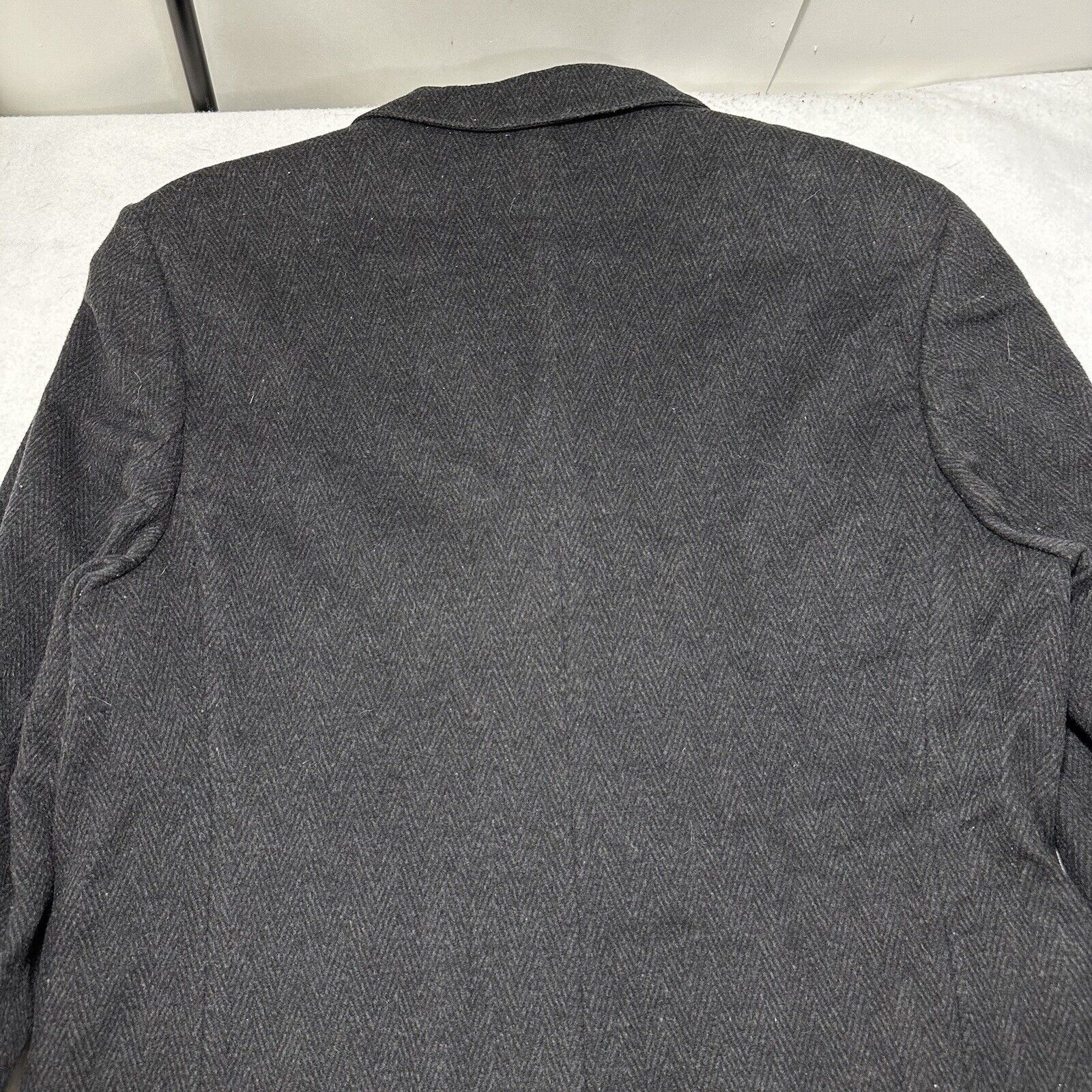 Other Vintage C&A Canda Men's EU 58 US XL Gray Coat Lapel Collar Size US XL / EU 56 / 4 - 14 Thumbnail