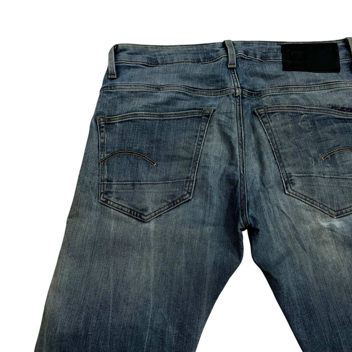 G-Star Vintage G Star Raw Distressed Denim Jeans Size US 34 / EU 50 - 11 Thumbnail