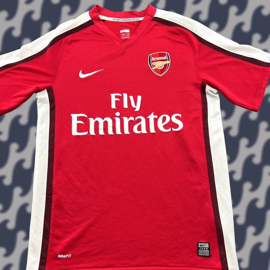 Nike Nike Arsenal 2008 2009 2010 Home Mens Football Jersey Shirt Small Red Nike Adult Short Sleeve Jersey Mens Football Shirt XS? Size US S / EU 44-46 / 1 - 1 Thumbnail