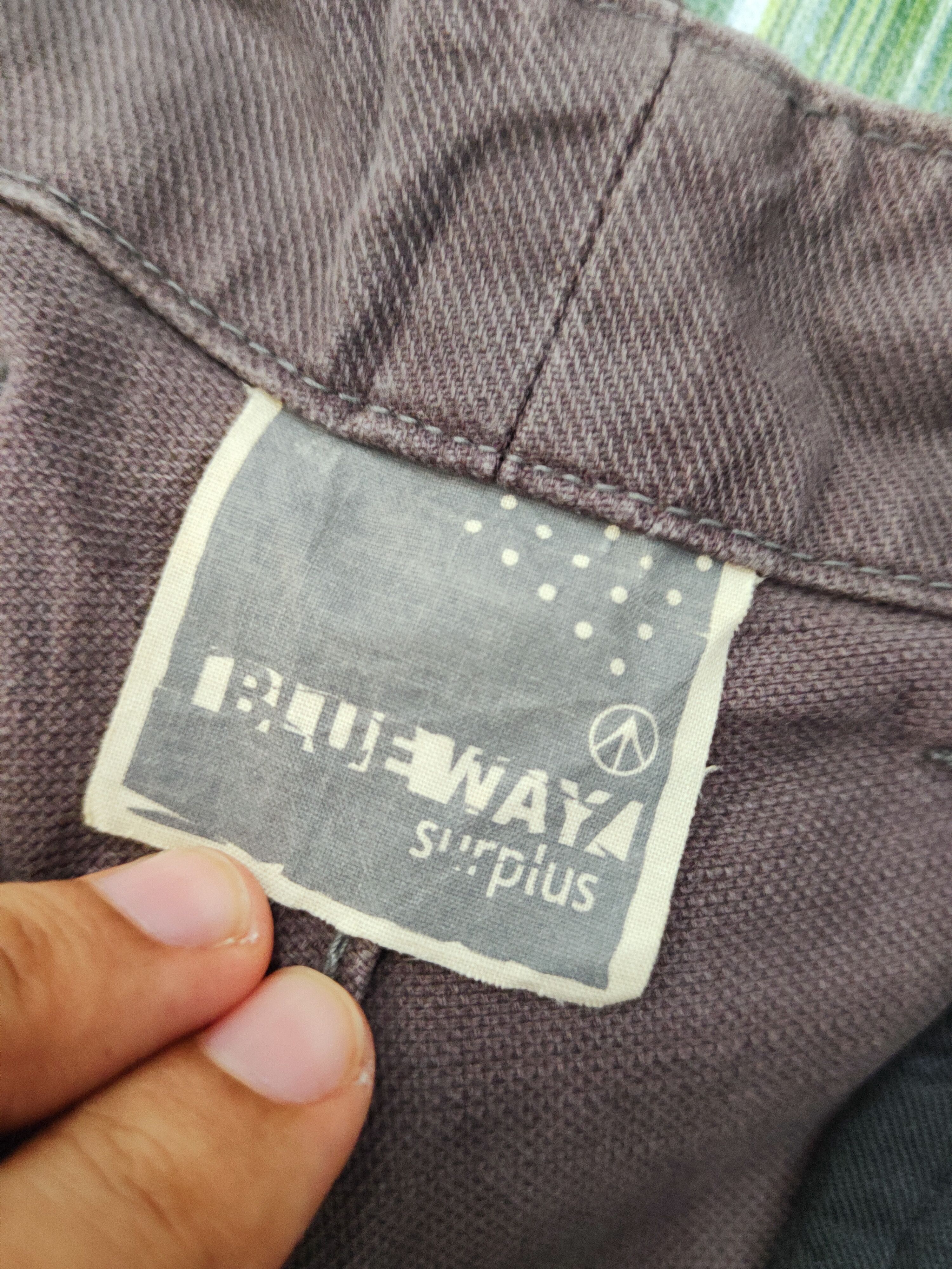 Surplus Research Blueway-Surplus Dark Purple Jogger Pants #W709 Size US 34 / EU 50 - 15 Thumbnail