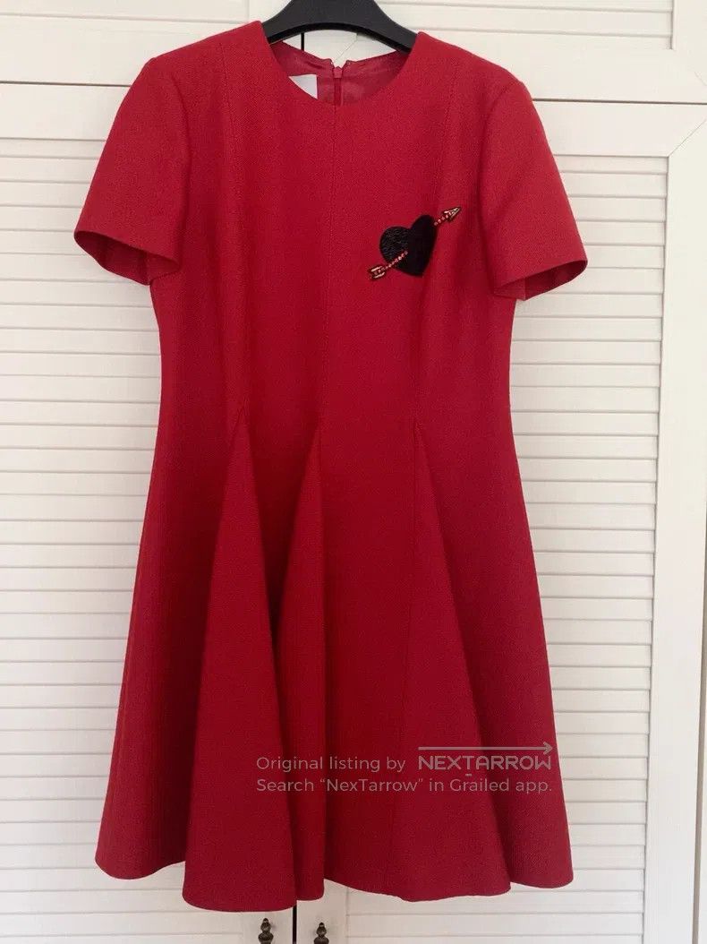 Valentino Valentino Classic little red dress Size M / US 6-8 / IT 42-44 - 1 Thumbnail