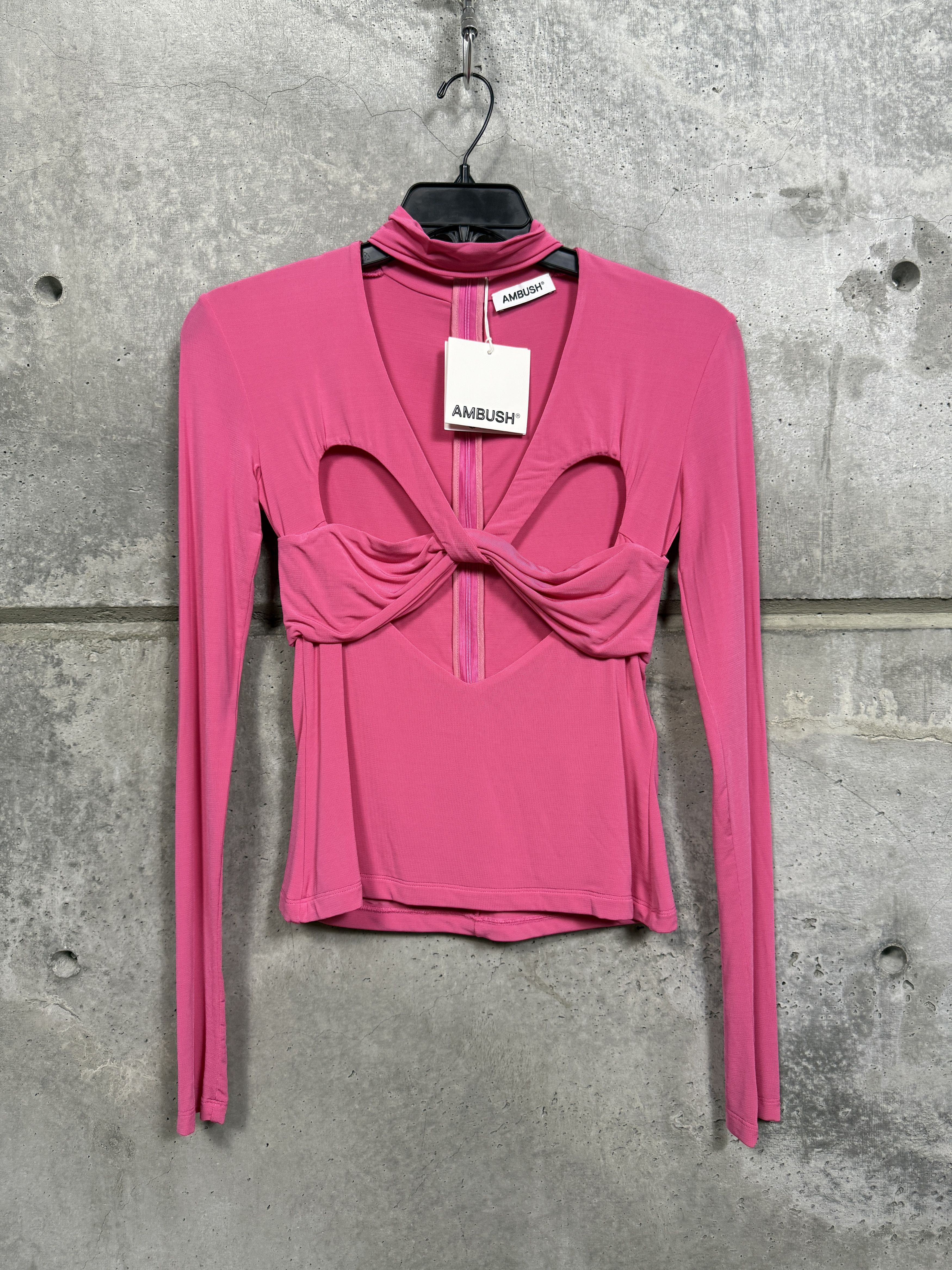 Ambush Design Ambush Pink Heart Shaped Turtle Neck Size M / US 6-8 / IT 42-44 - 2 Thumbnail