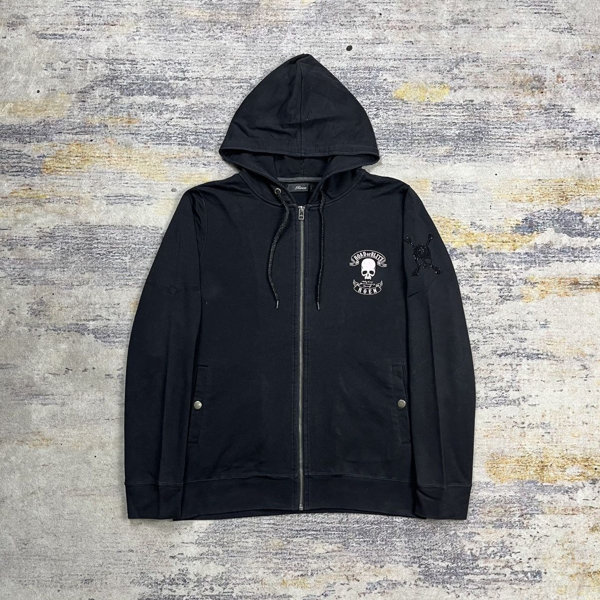 トップス Roen skulls patch gimmick zip-up hoodie Roen - Mastermind Skull Zip Hoodie - Roen Jacket Zip Hoodie | eBay