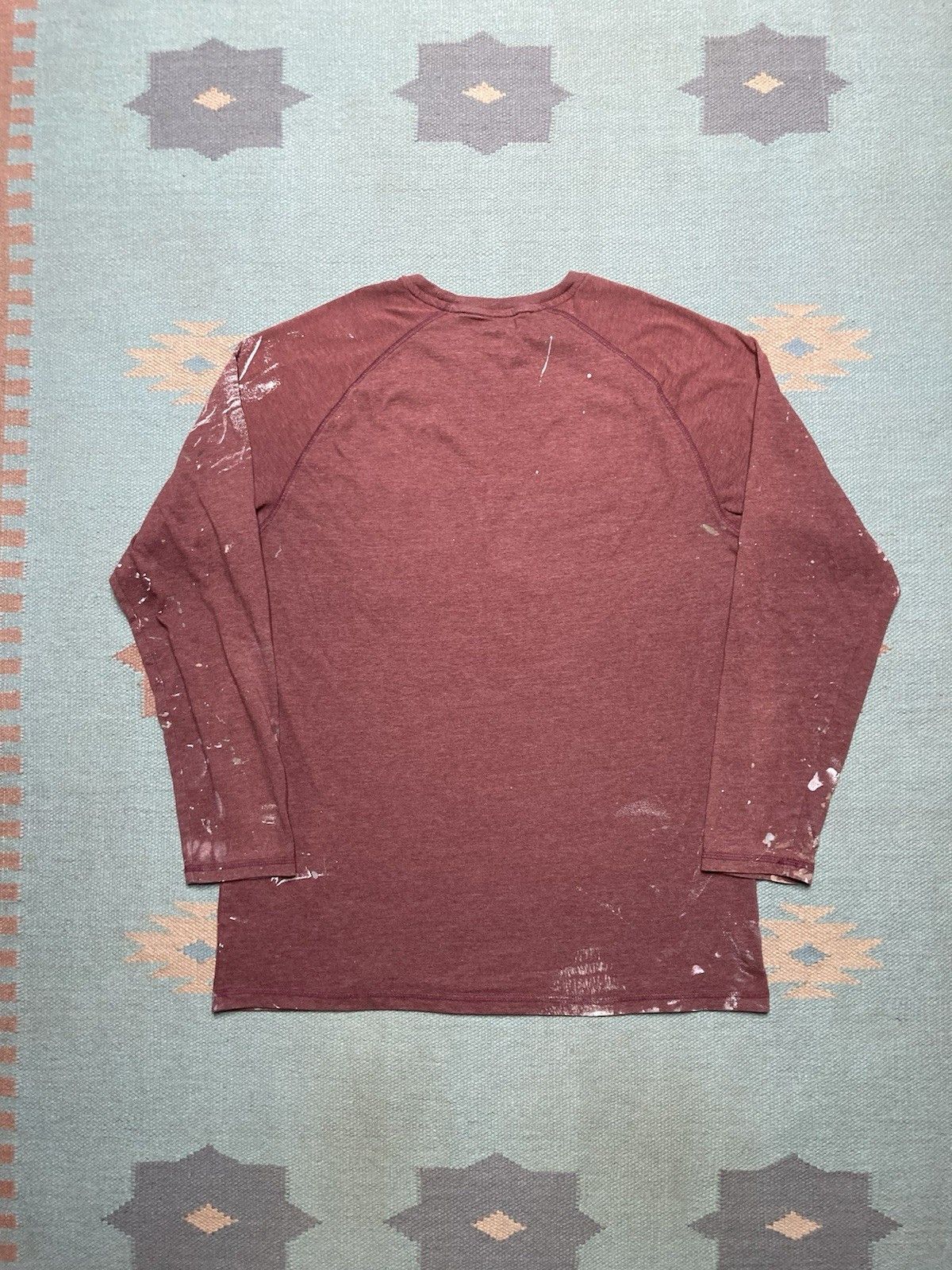 Dickies Dickies pocket t shirt temp IQ paint splatter maroon M Size US M / EU 48-50 / 2 - 7 Thumbnail