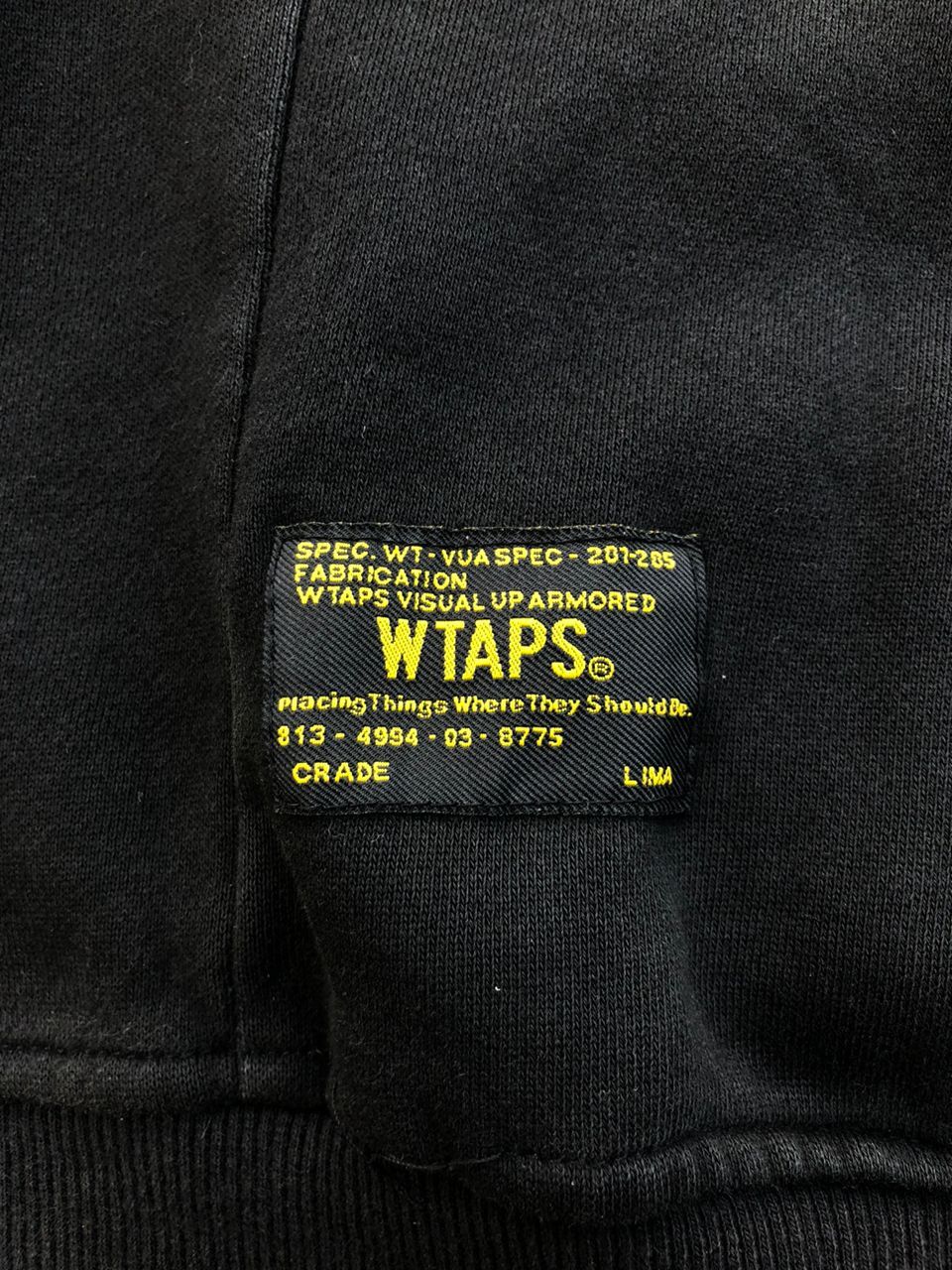 Wtaps Wraps SpellOut Sweatshirt Faded Size US M / EU 48-50 / 2 - 6 Thumbnail