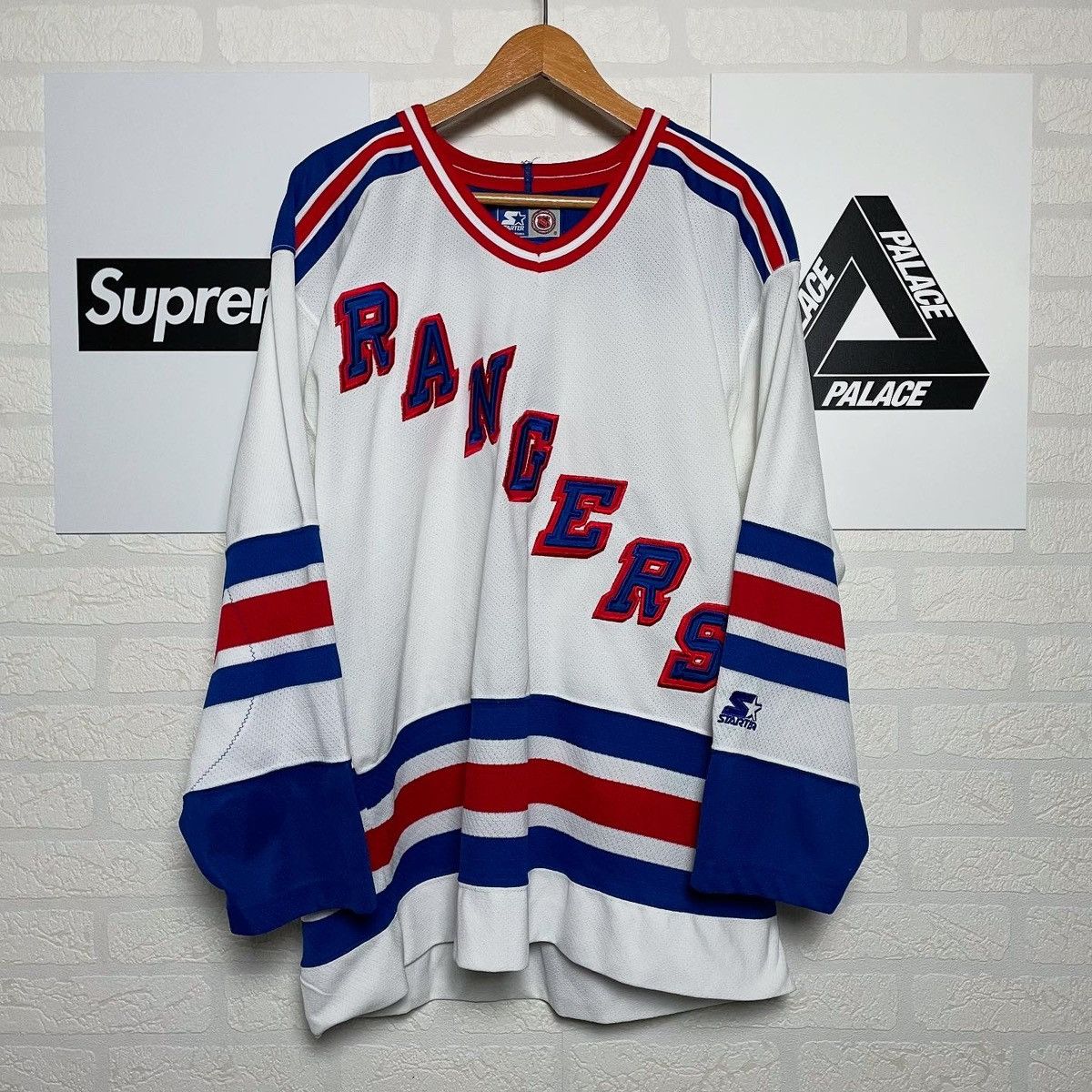 Starter Vintage New York rangers starter hockey jersey 90s Size US L / EU 52-54 / 3 - 1 Thumbnail