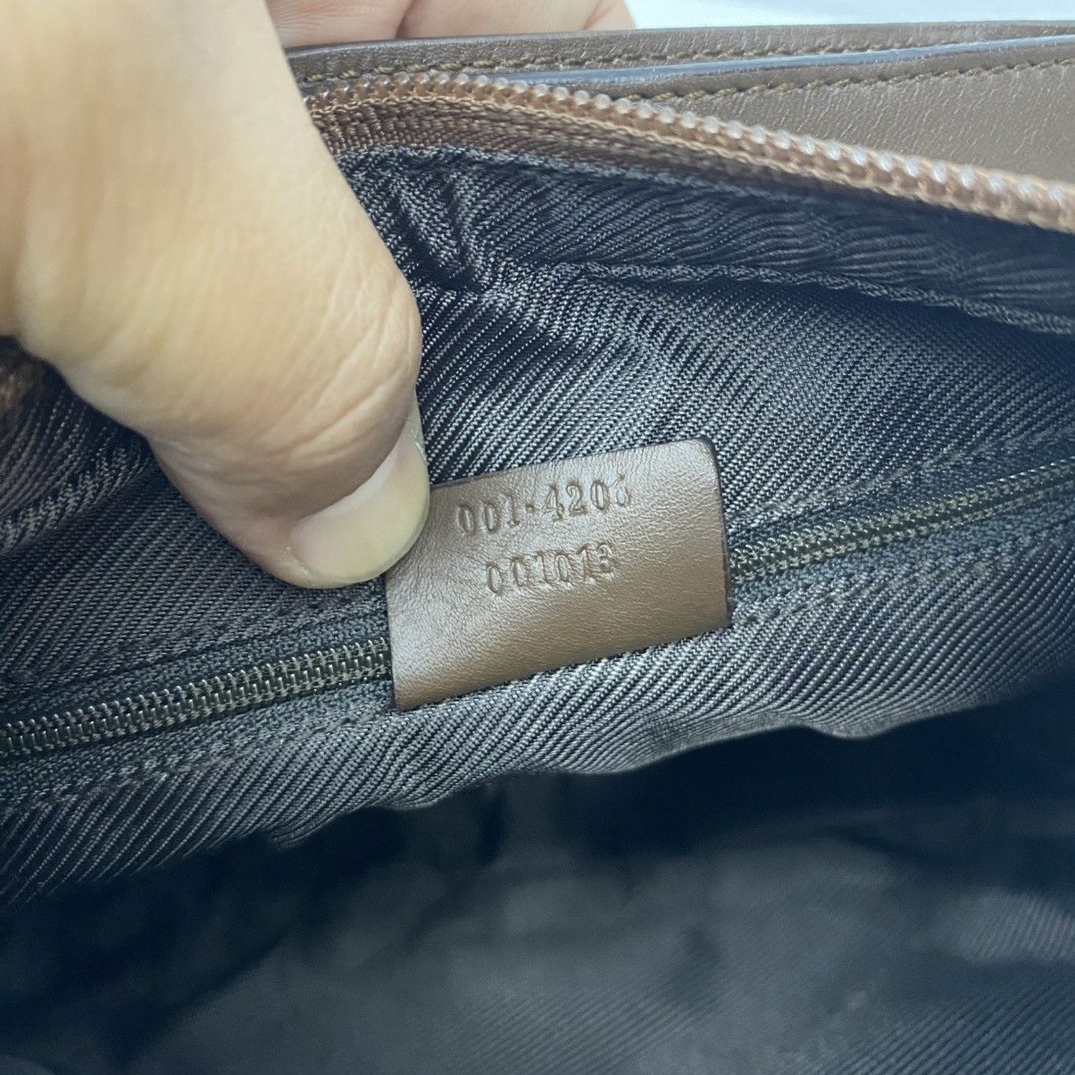Gucci AUTHENTIC GUCCI GG CANVAS SHOULDER BAG Size ONE SIZE - 14 Thumbnail