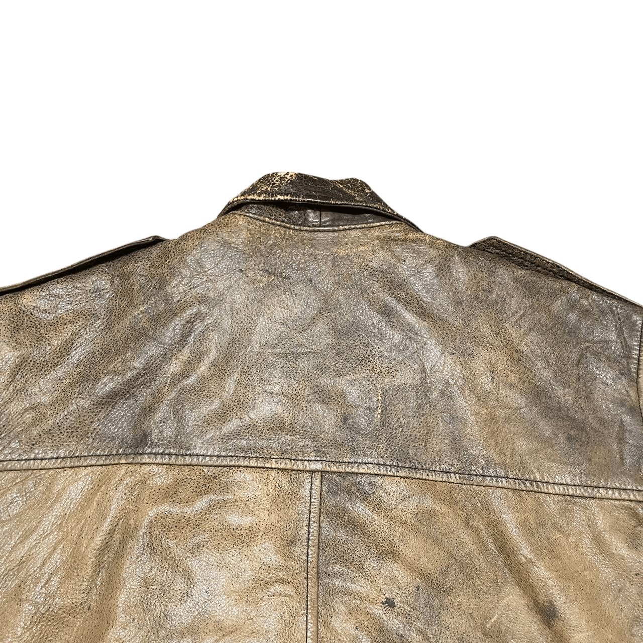Leather Vintage Flight Jacket Leather Military Bomber Size US L / EU 52-54 / 3 - 16 Thumbnail