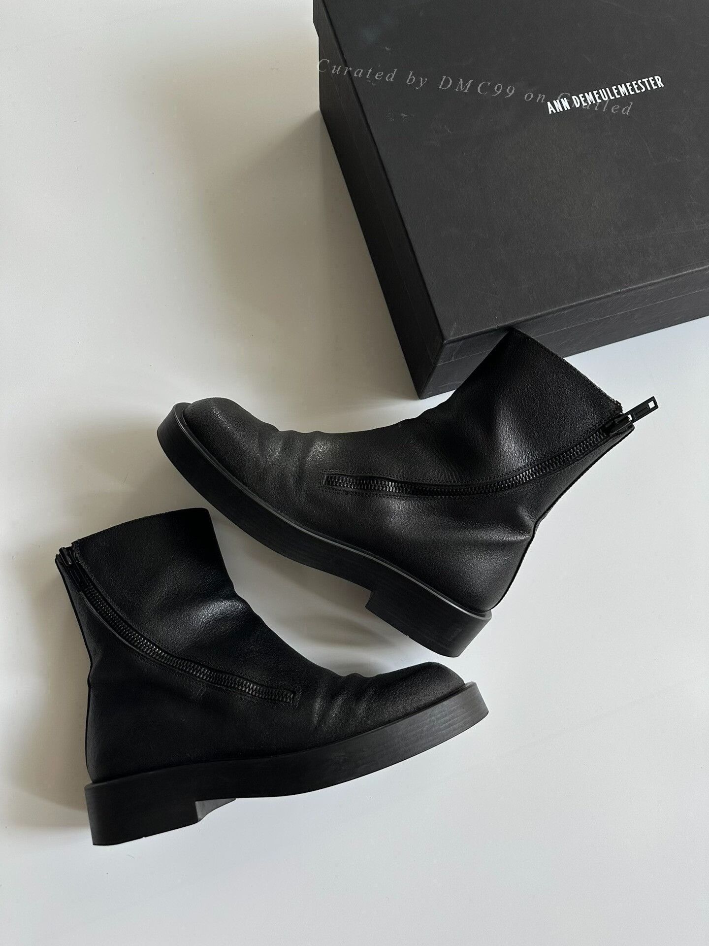 Ann Demeulemeester ANN DEMEULEMEESTER - Side Zip Boots | Grailed