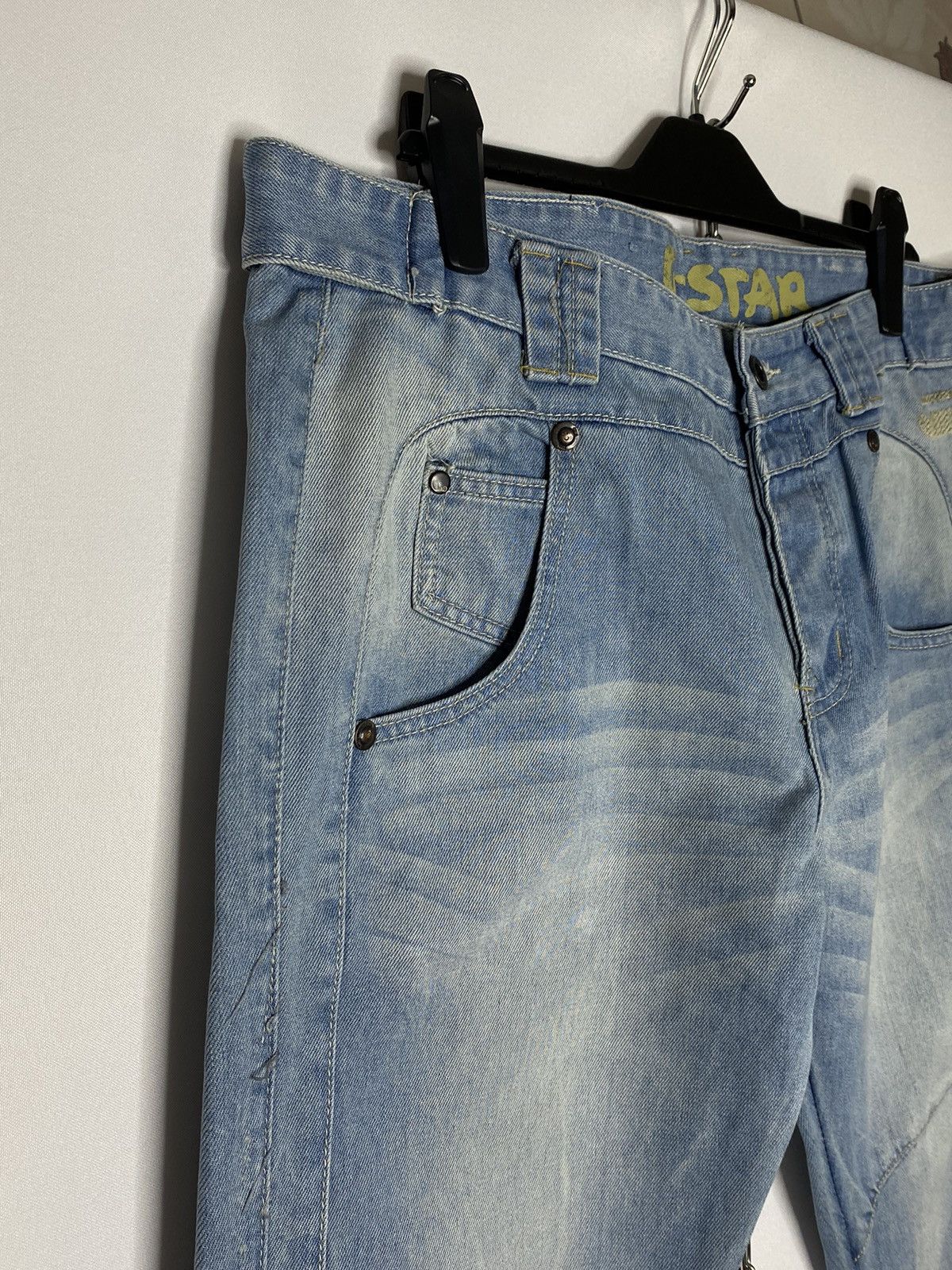 Other Vintage G-Star Raw Denim Jeans Tab Size 36x34 Size US 36 / EU 52 - 10 Thumbnail