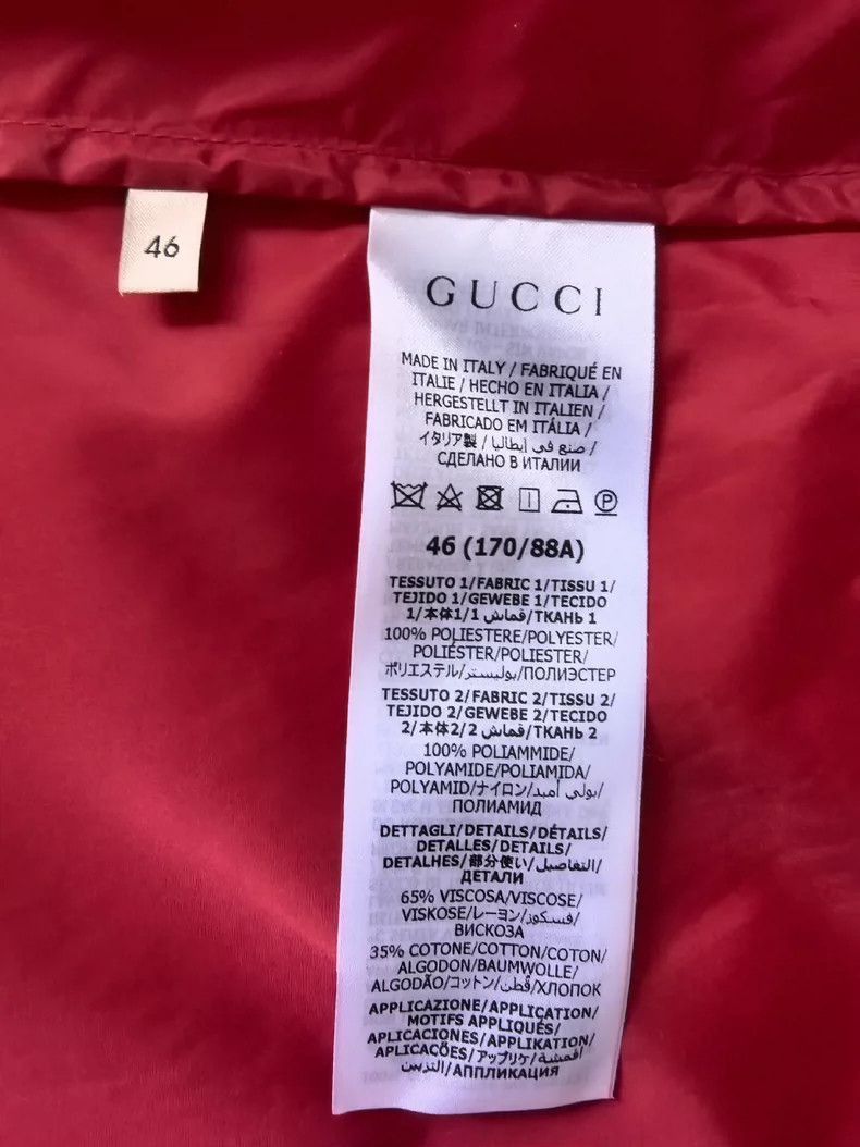 Gucci Gucci Lightweight Jacket with Hidden Hood-2506 Size US L / EU 52-54 / 3 - 6 Thumbnail