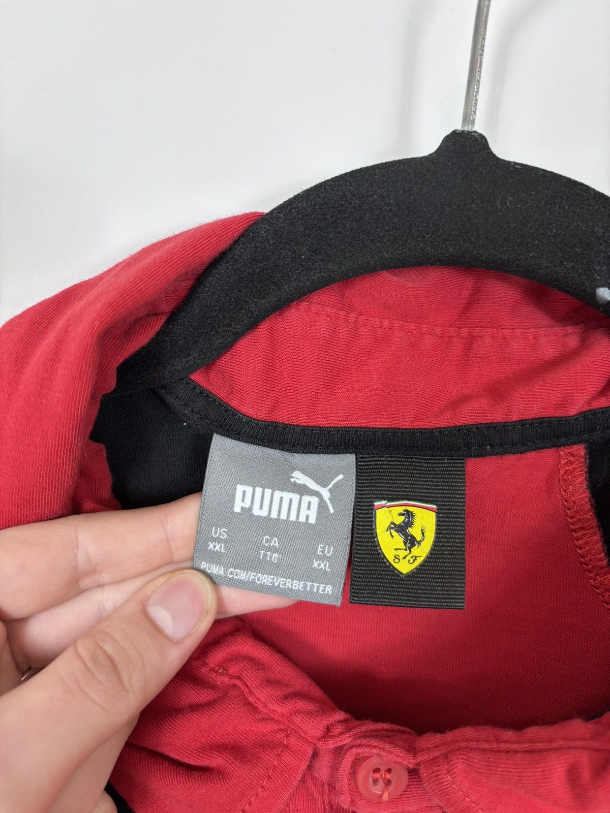 Ferrari × Puma Puma Ferrari Scuderia Team F1 Men’s Racing Polo Shirt Size US XXL / EU 58 / 5 - 13 Thumbnail