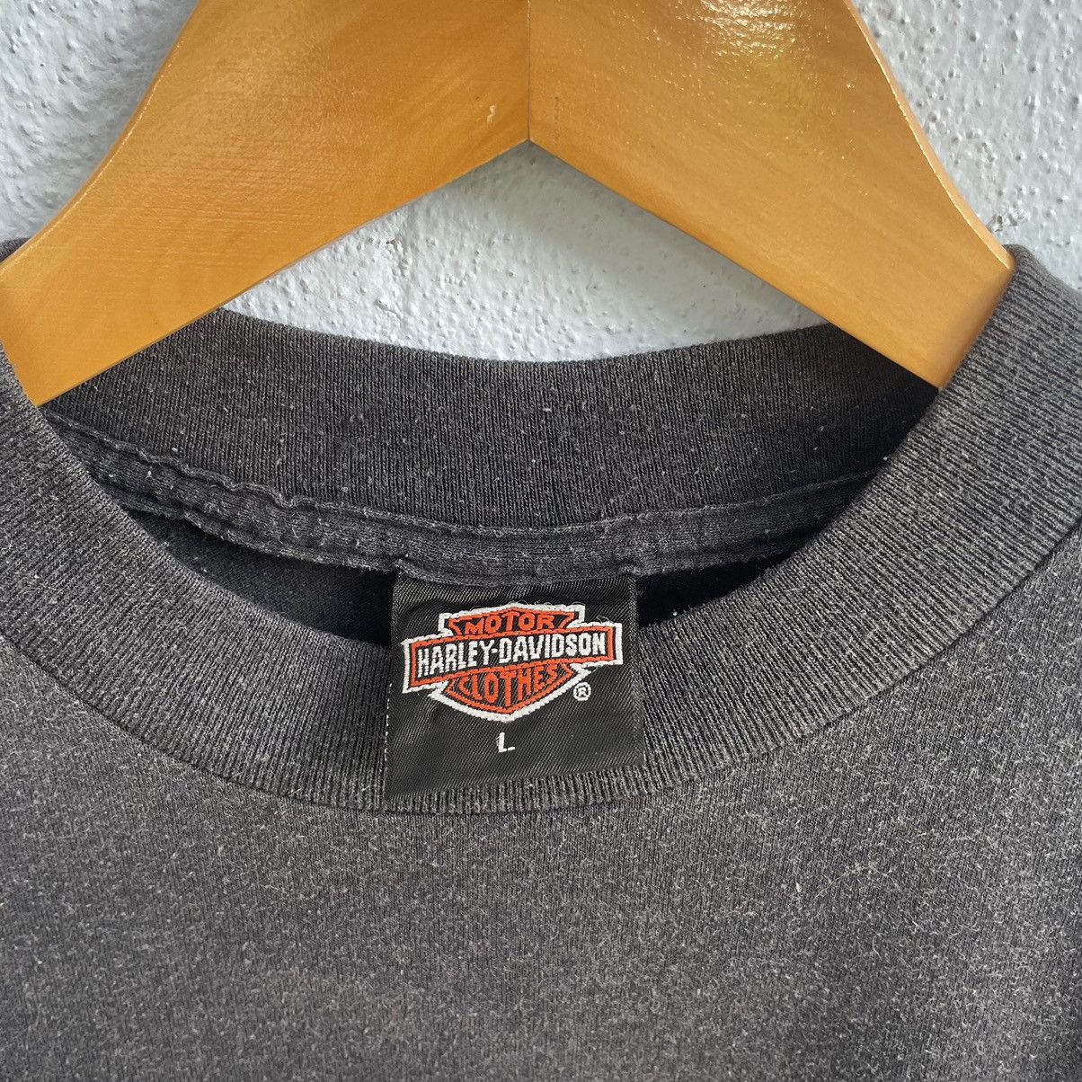 Harley Davidson × Vintage Vintage 3D Emblem harley davidson righteous ruler eagle tee Size US M / EU 48-50 / 2 - 3 Thumbnail
