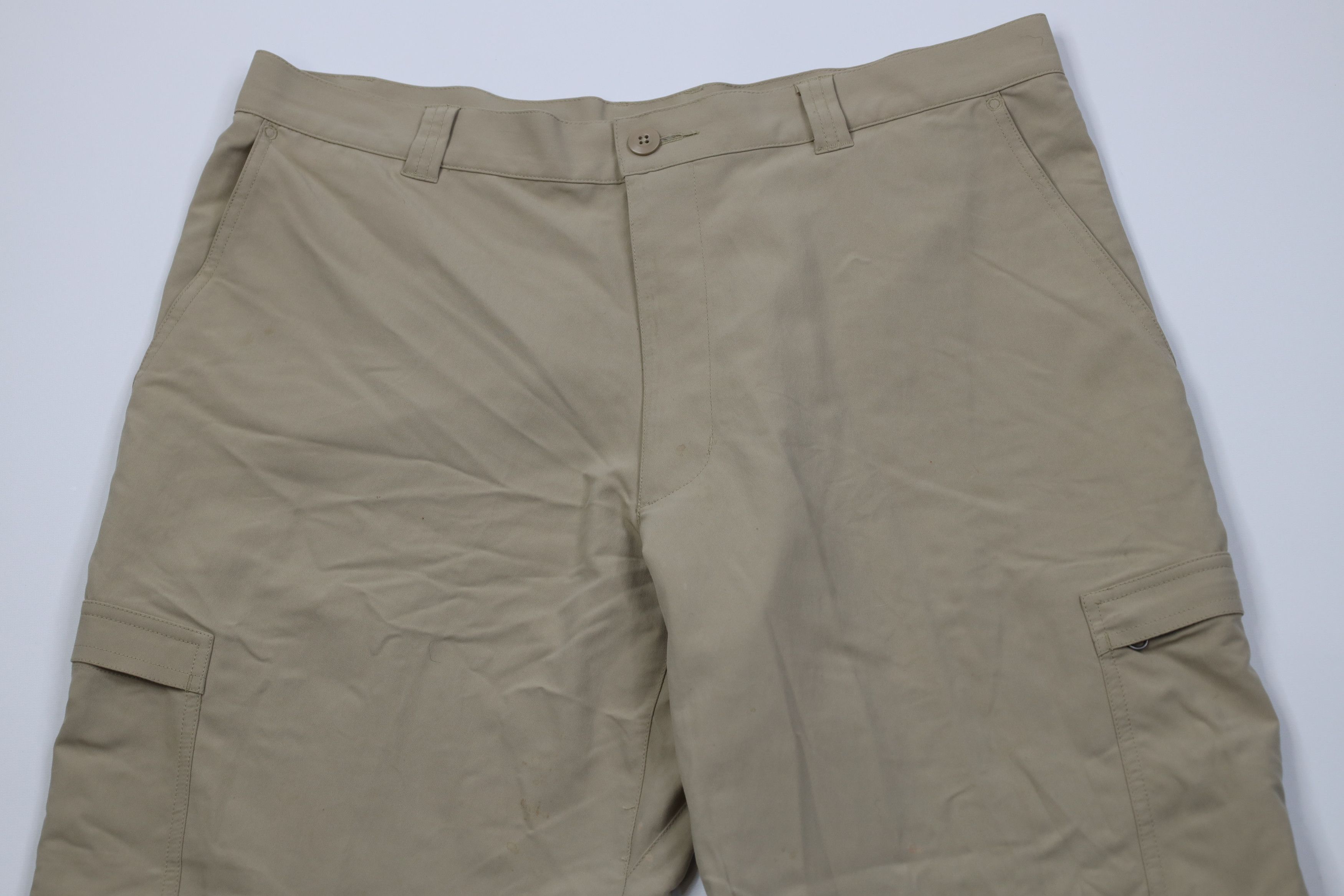 Patagonia Vintage Patagonia Spell Out Wide Leg Cargo Pants Beige Size US 38 / EU 54 - 2 Thumbnail