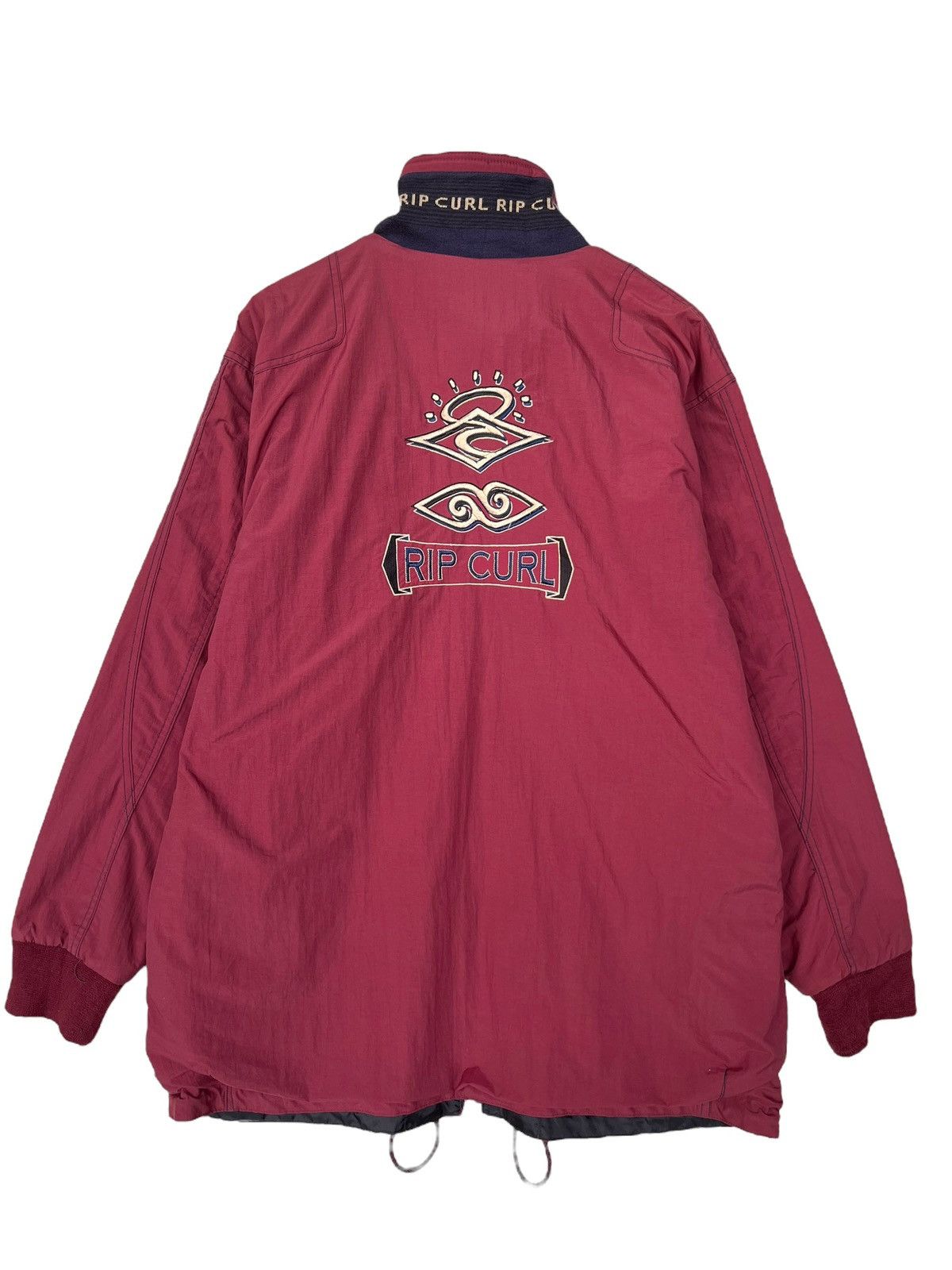 Ripcurl Rare🔥 Vintage 90s Ripcurl Embroidered Logo Reversible Jacket Size US XL / EU 56 / 4 - 3 Thumbnail
