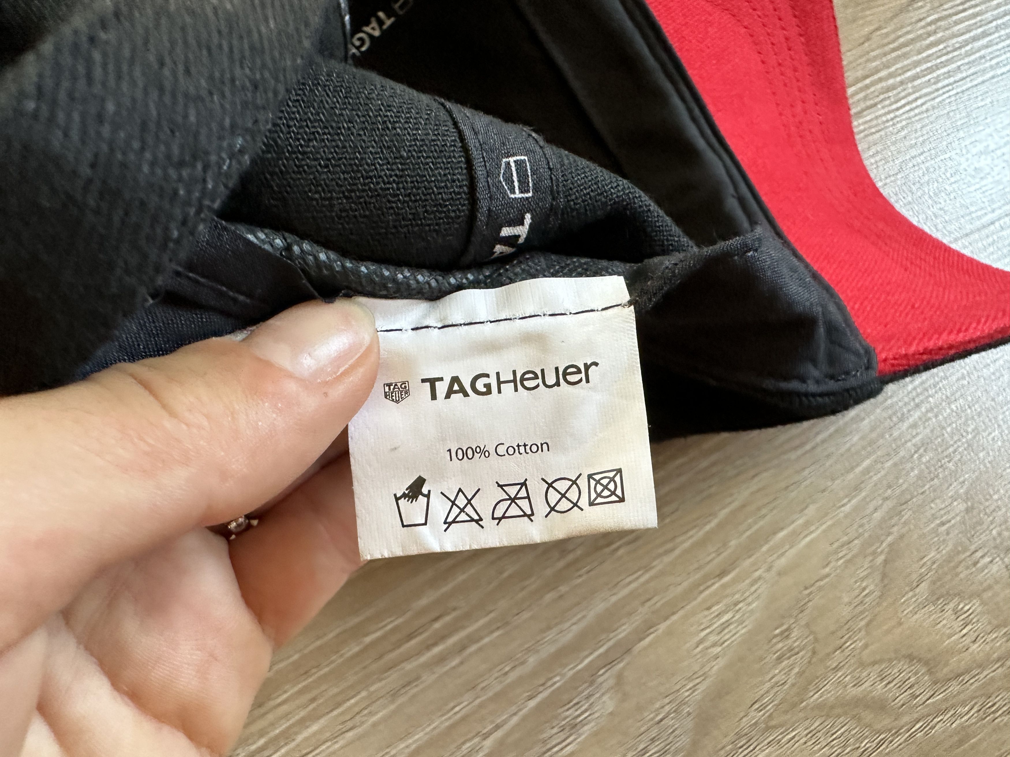 Tag Heuer × Vintage Tag Heuer Authentic Black Baseball Cap Size ONE SIZE - 9 Thumbnail