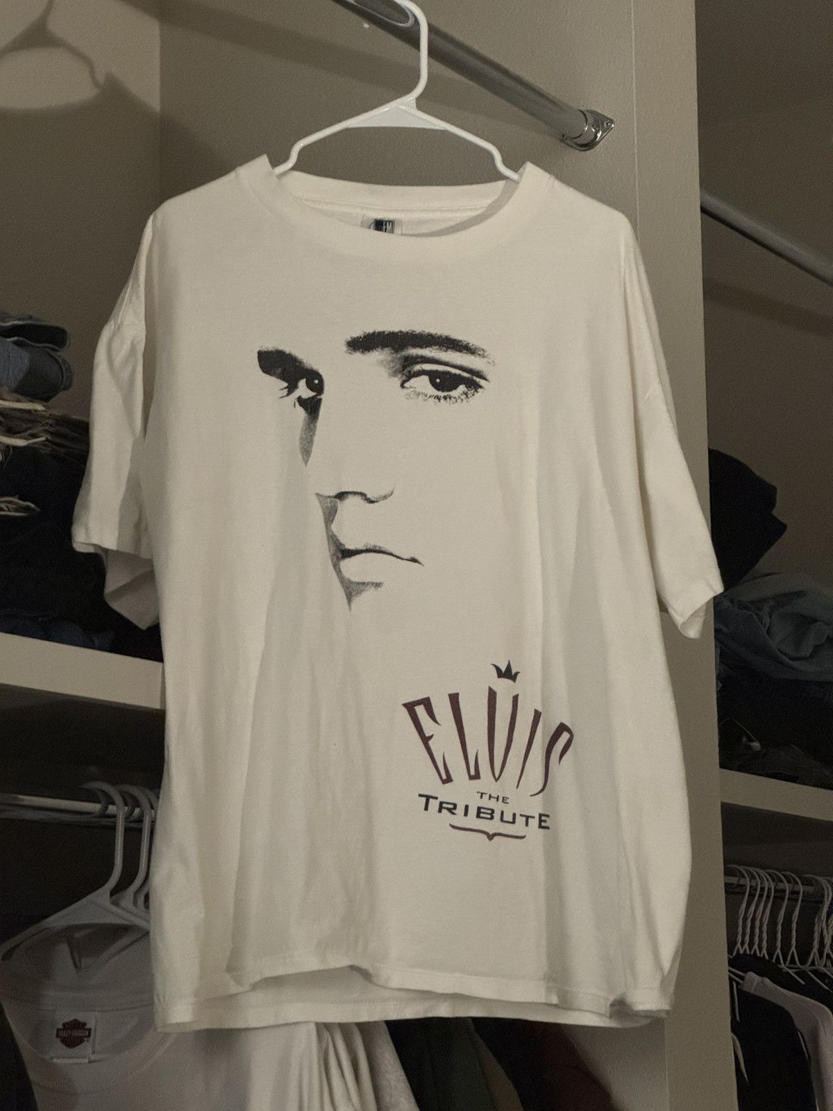 Vintage Vintage Elvis “The Tribute” Memphis 1994 Size US L / EU 52-54 / 3 - 1 Thumbnail