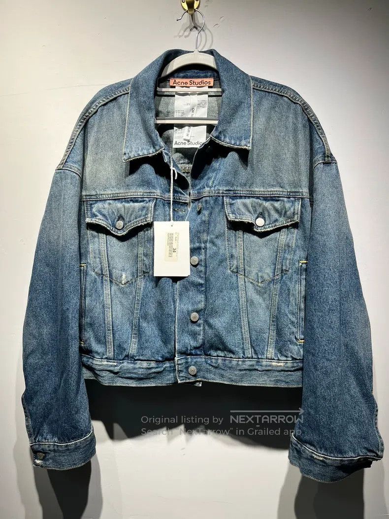 Acne Studios Solid Color Notched Lapel Single Breasted Str
