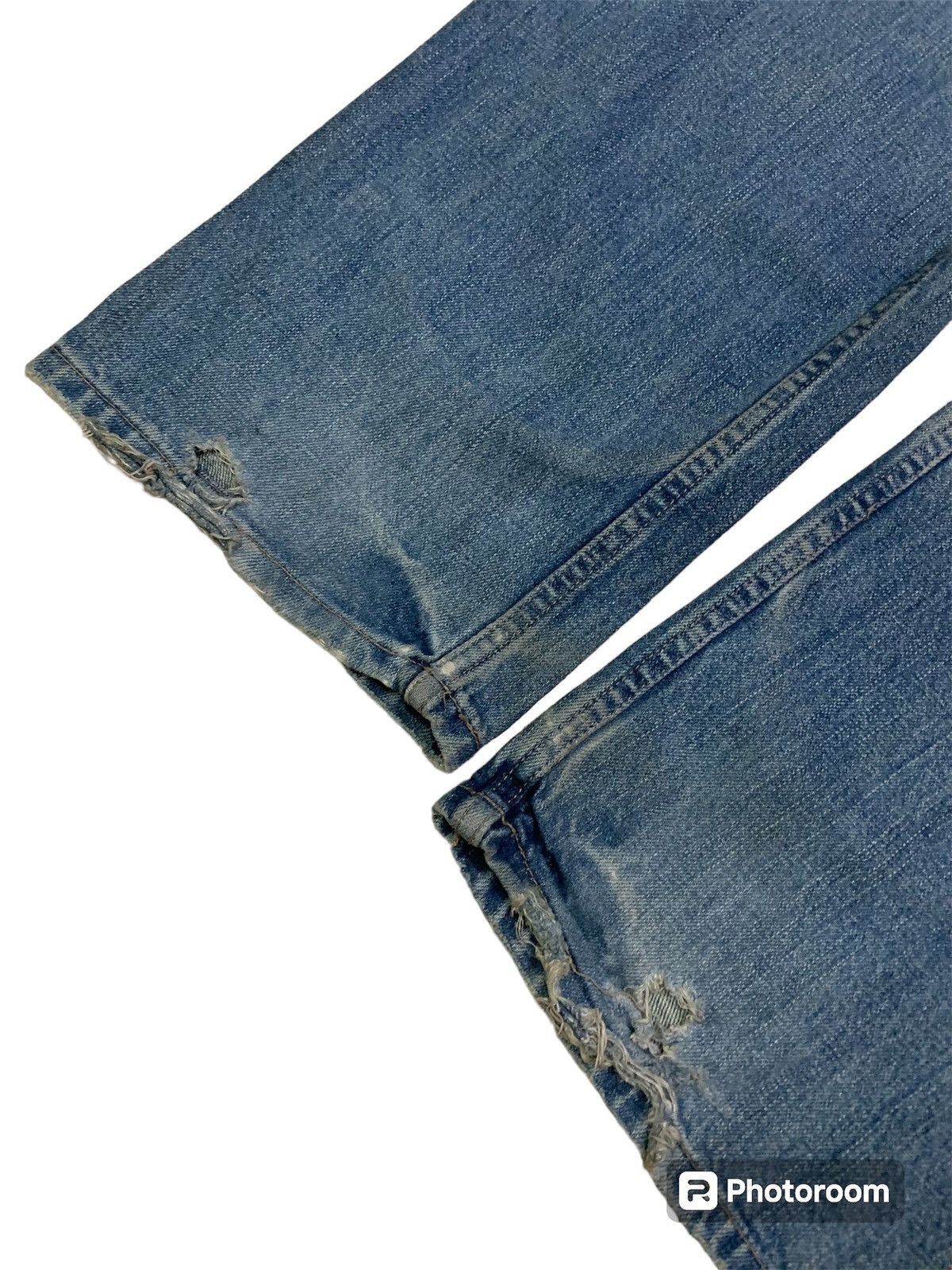 Beams Plus 💥Vintage Beams Plus Ripped Denim Size US 34 / EU 50 - 8 Thumbnail