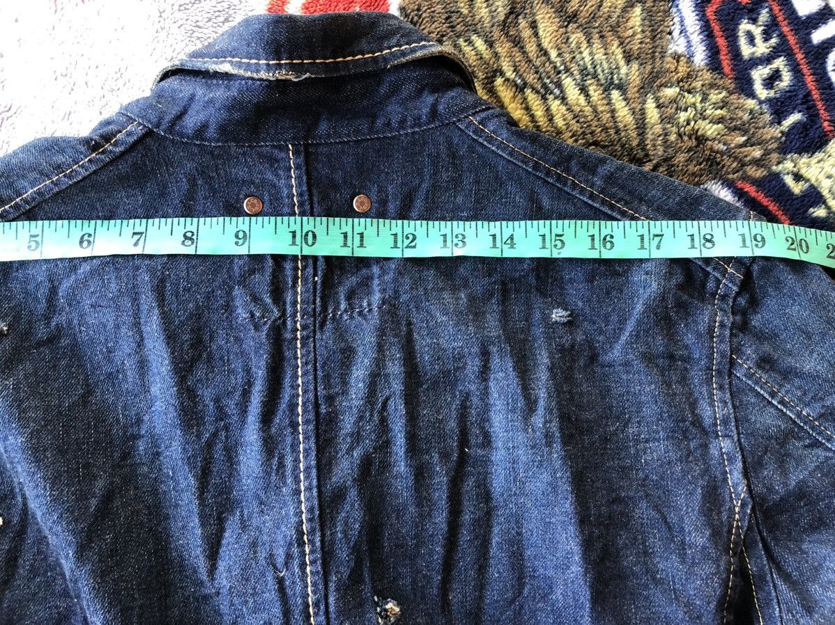 Levi's Vintage Levi’s Redloop Distressed Punk Style Denim Jacket Size US L / EU 52-54 / 3 - 13 Thumbnail