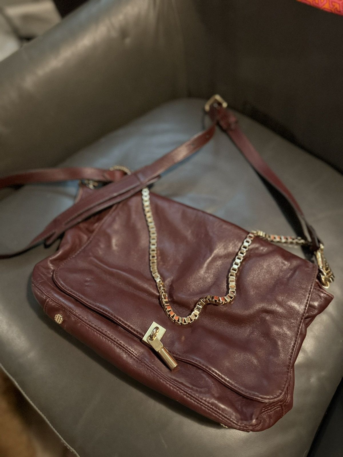 Elizabeth and James ELIZABETH AND JAMES Brown Leather Cynnie Crossbody Size ONE SIZE - 1 Thumbnail