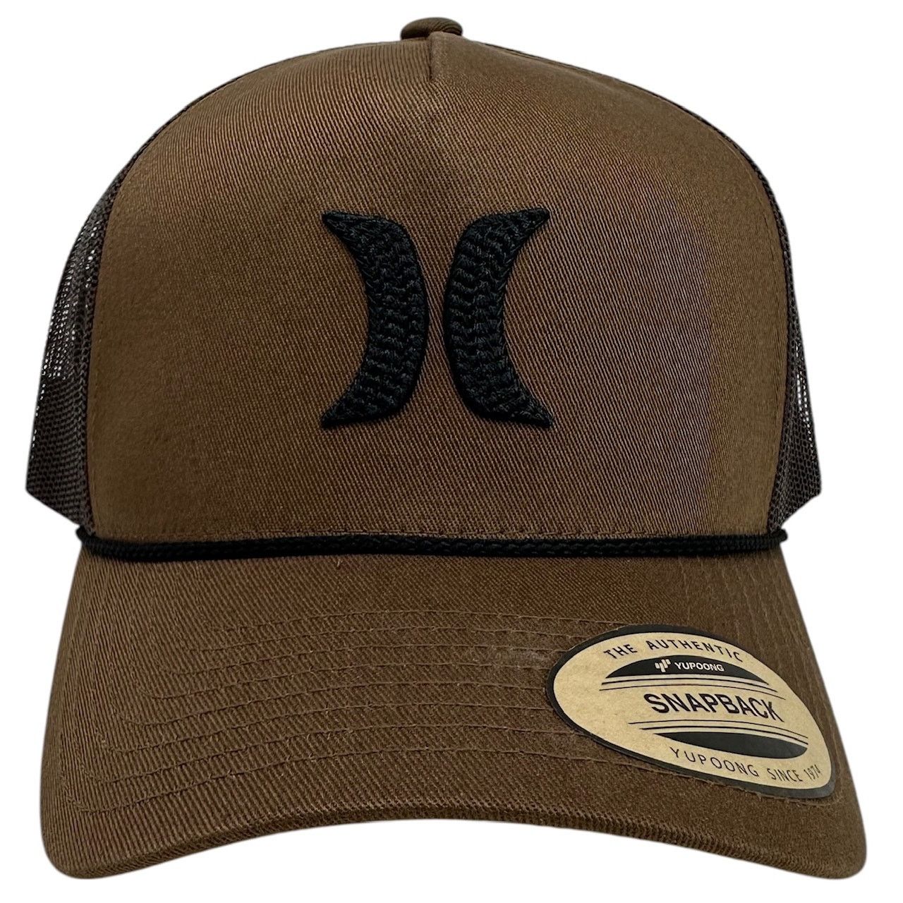Hurley Hurley Trucker Hat High Icon Mesh Snapback Cap in Brown Size ONE SIZE - 2 Thumbnail