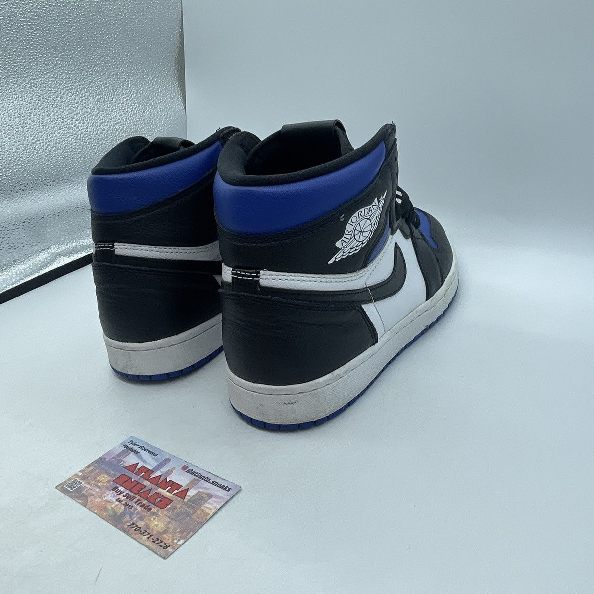 Jordan Brand Air Jordan 1 high royal toe Size US 9.5 / EU 42-43 - 5 Thumbnail