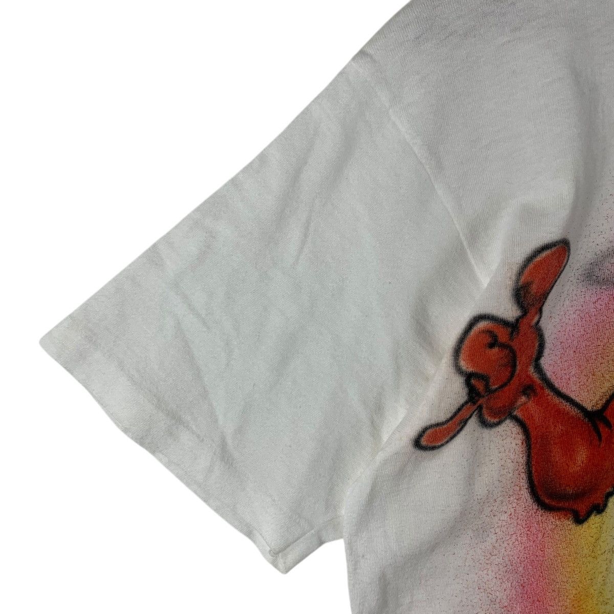 Hanes Vintage 90s TAZ TASMANIAN DEVIL looney tunes cartoon tee Size US L / EU 52-54 / 3 - 6 Thumbnail