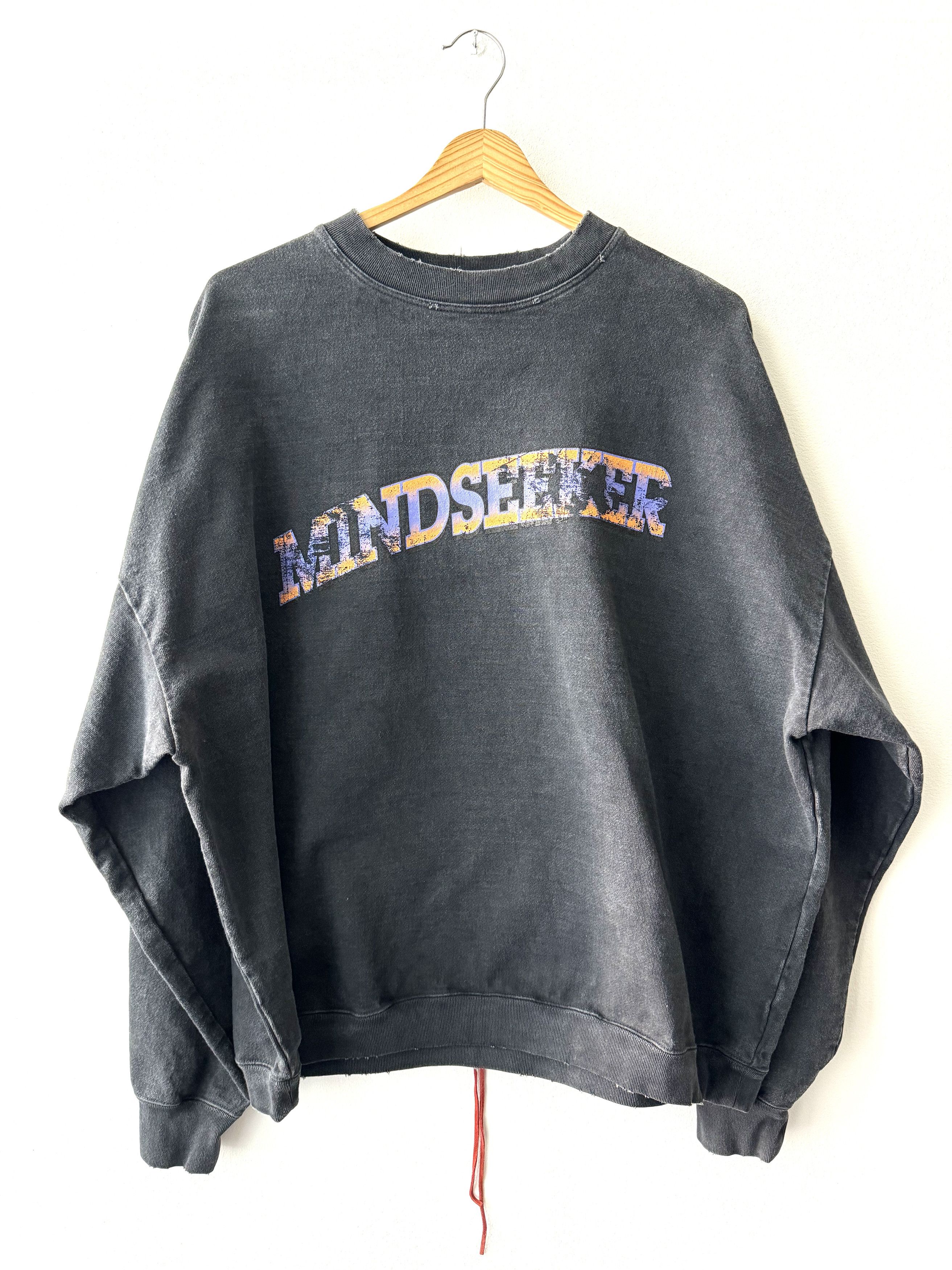 Mindseeker Hoodie Men's F (Free/One Size) retailer Prison Splattered Gray Sweatshirt