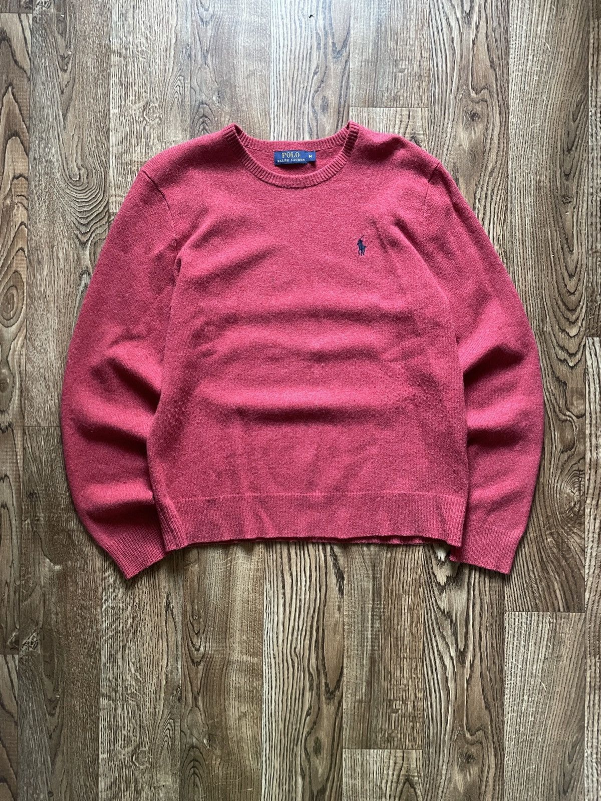 Polo Ralph Lauren Vintage Polo Ralph Lauren Sweater Lambs Wool Size US M / EU 48-50 / 2 - 2 Thumbnail