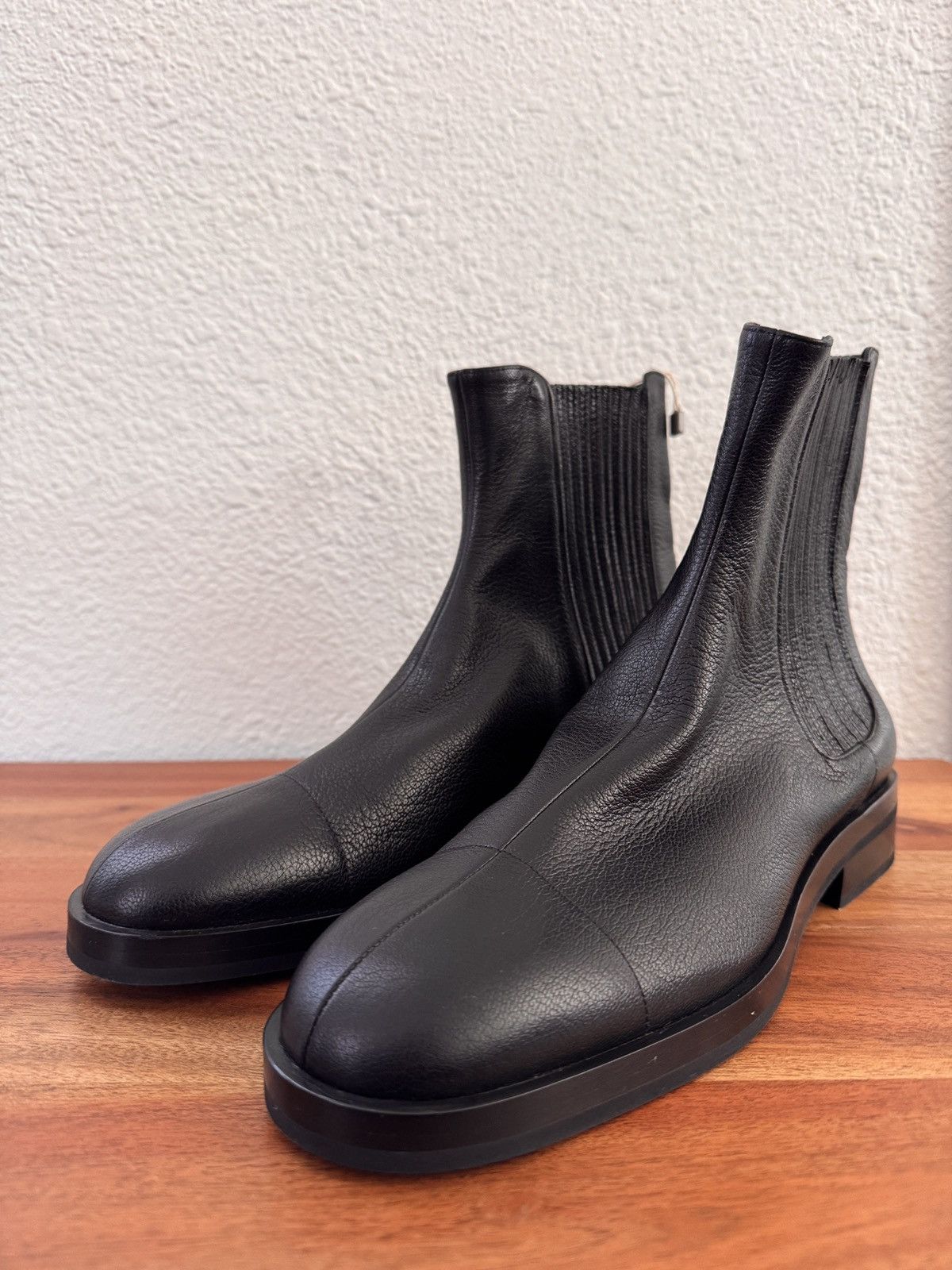 Jil Sander Black Center Split Boot Size US 11 / IT 41 - 2 Thumbnail