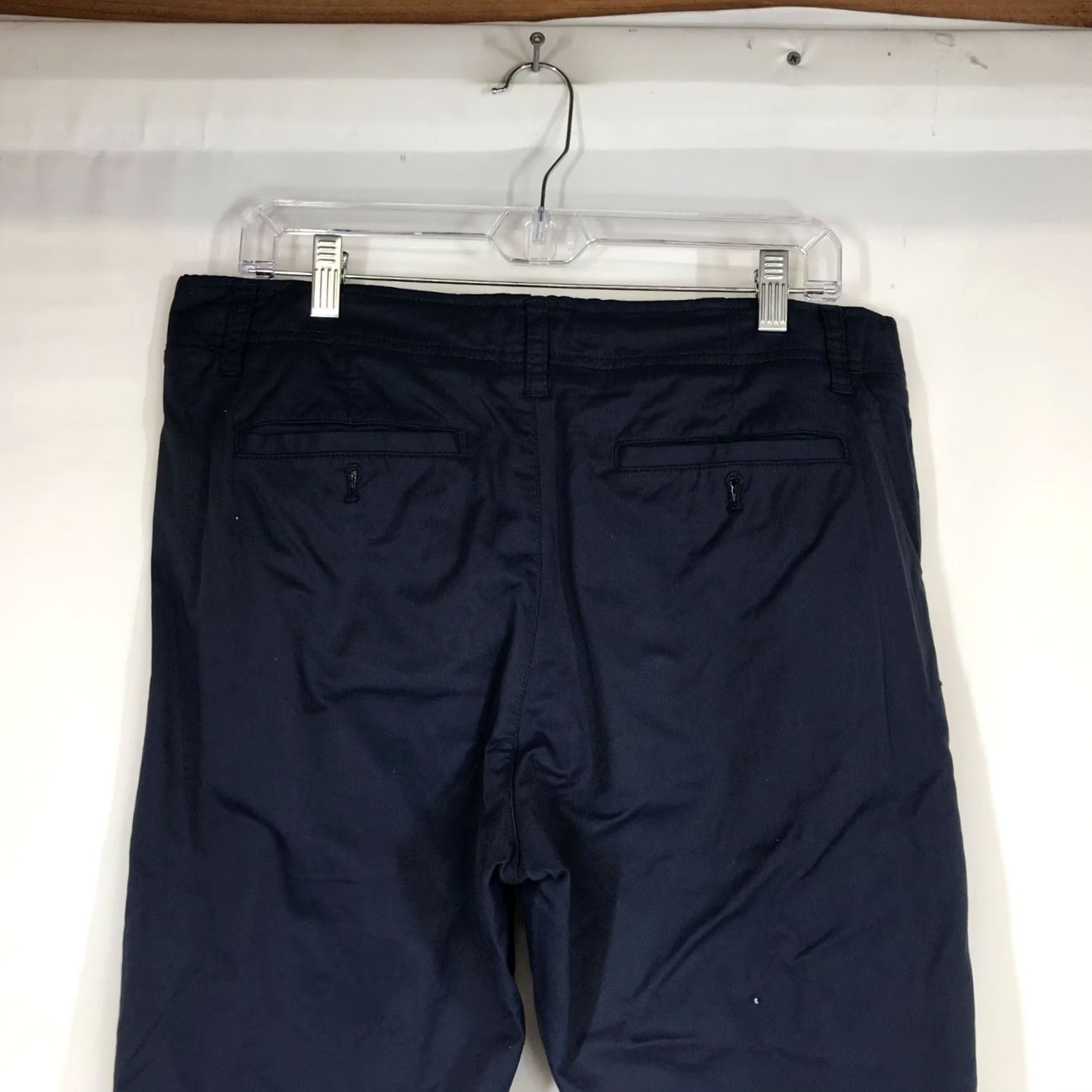 Vintage VINTAGE TAILOR NAVY SLIM STRIAGHT FIT PANTS 34 X 32 MENS Size US 34 / EU 50 - 5 Thumbnail