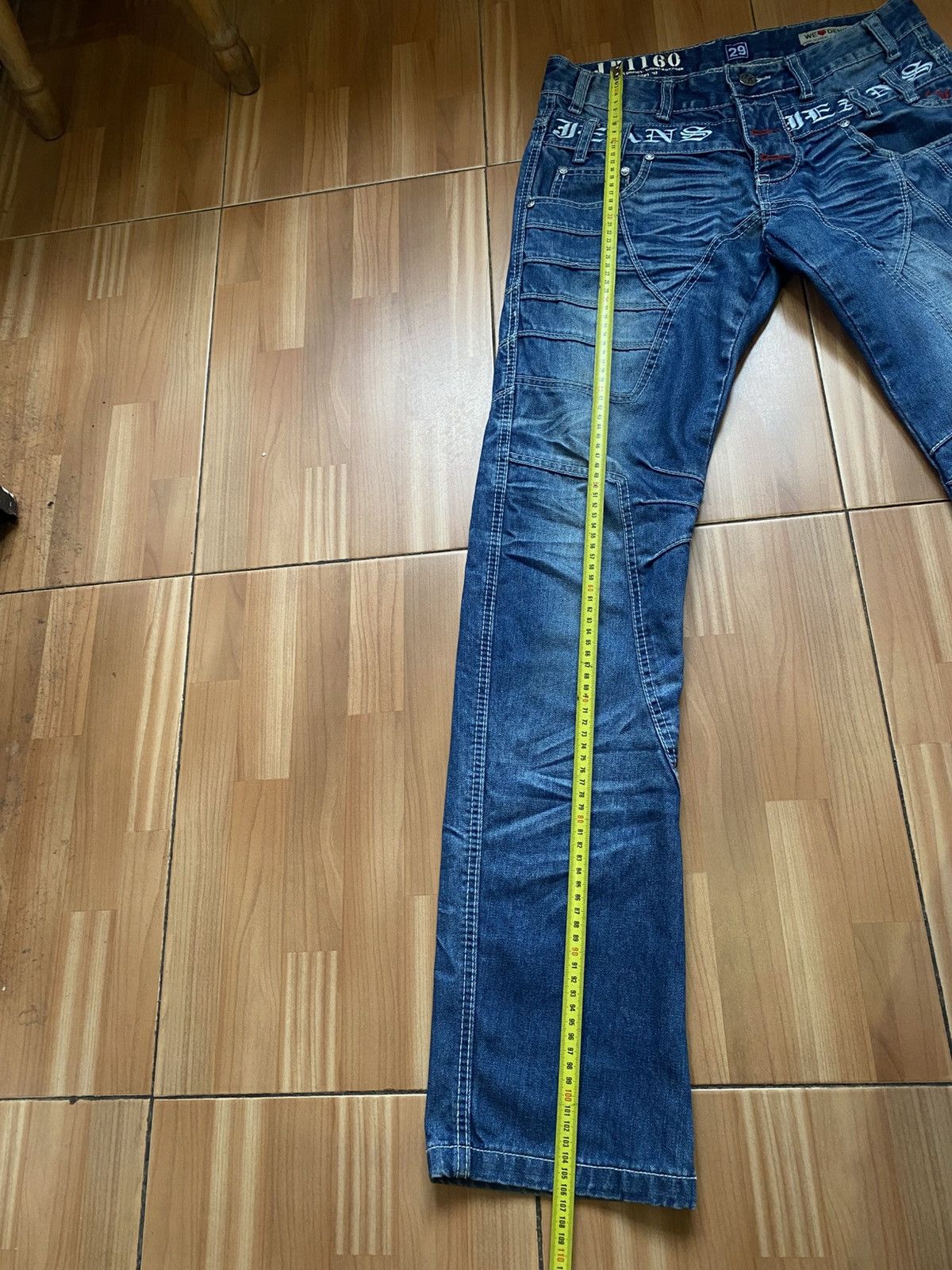 Japanese Brand JAPRAG JP1160 Japan Okishana Samoki Denim Blue Mens Jeans Size US 29 - 22 Thumbnail