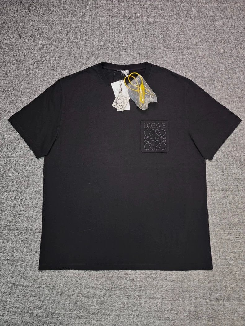 Loewe LOEWE Pure color Logo embroidered round neck short sleeve Size US XS / EU 42 / 0 - 1 Thumbnail